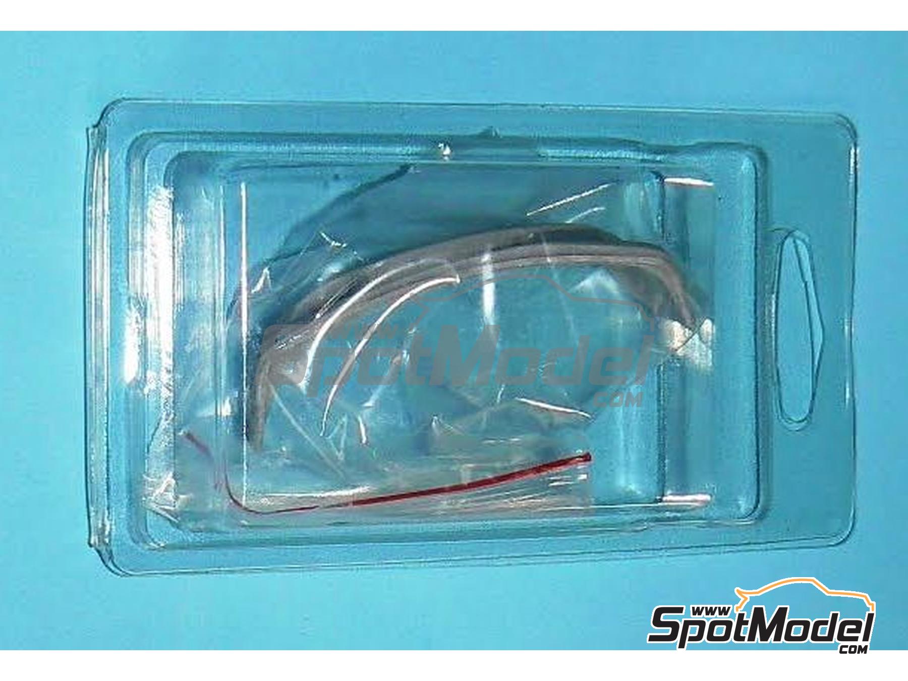 Image 4: Mitsubishi Lancer EVO 6.5 Group A Ralliart Team sponsored by Marlboro - Catalunya Costa Brava Rally - Rally of Spain 2001 | Marking / livery in 1/24 scale manufactured by Reji Model (ref.&nbsp;REJI-372, also 0372)