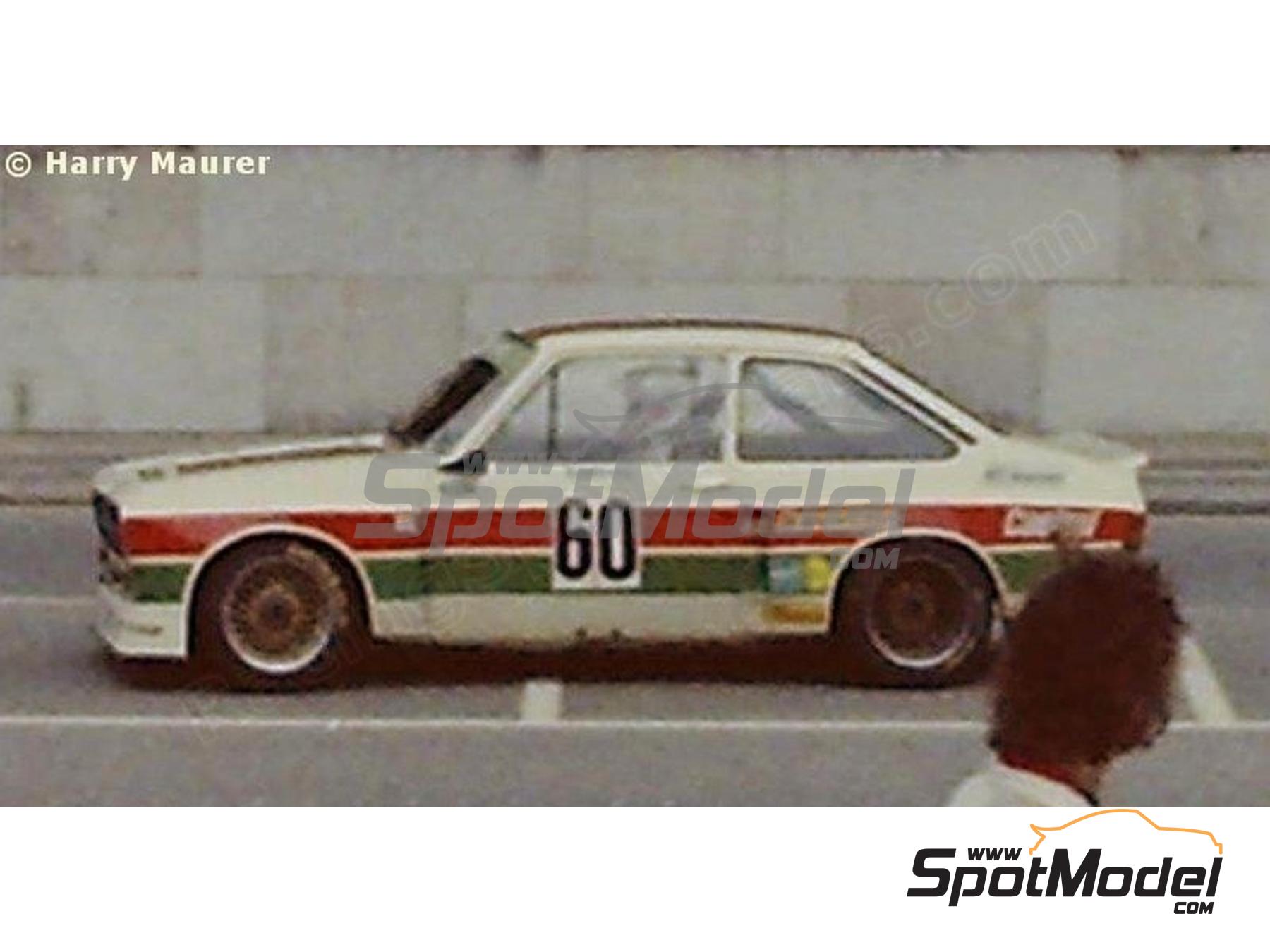 Image 2: Ford Escort MK.II 1800 RS Zakspeed Team sponsored by Castrol - Deutsche Rennsport Meisterschaft DRM 1975 | Marking / livery in 1/24 scale manufactured by Reji Model (ref.&nbsp;REJI-374, also 0374)