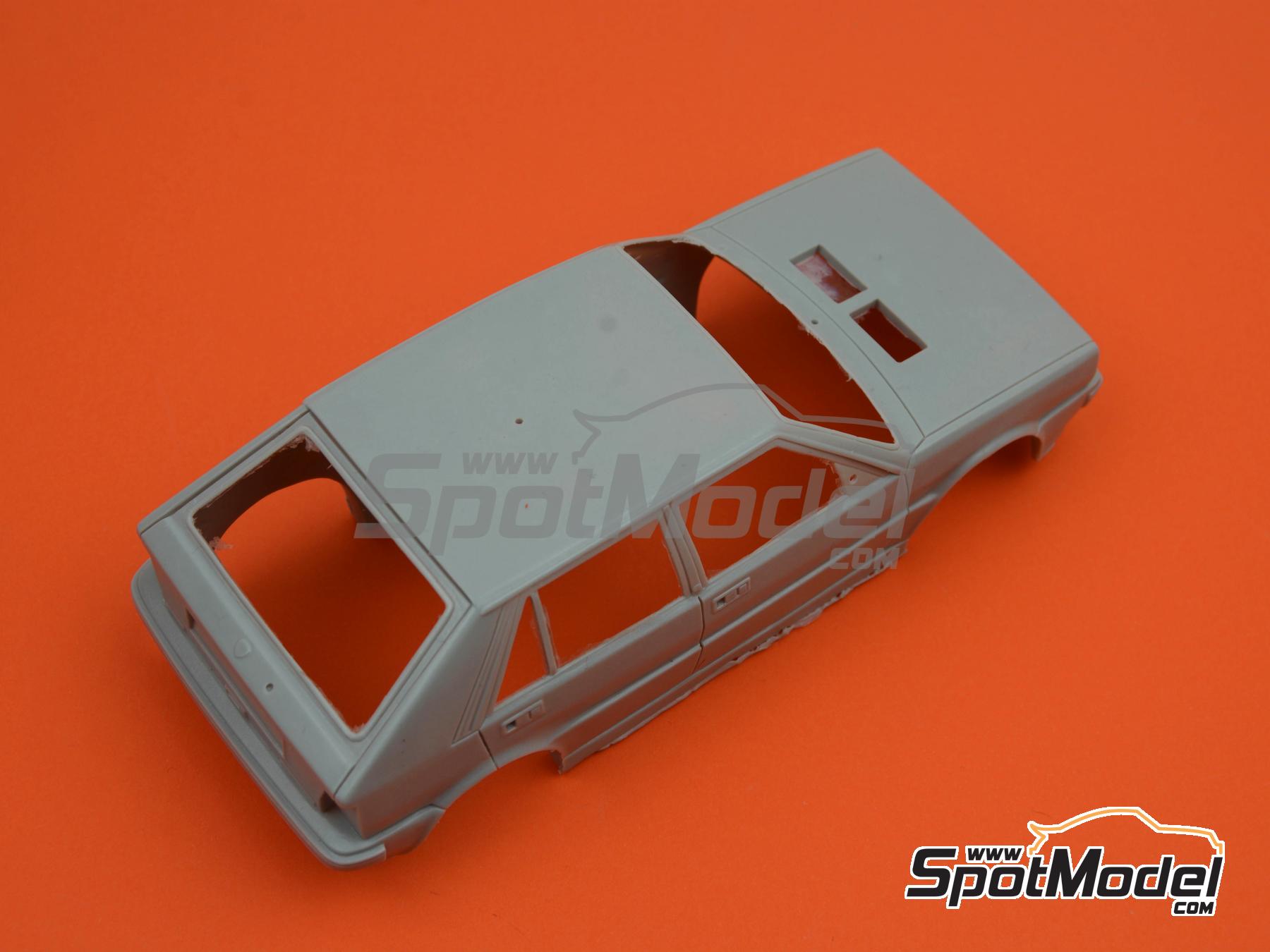 Image 7: Lancia Delta HF 4WD Jolly Club Team sponsored by Totip - Portugal Rally - Vinho do Porto 1988 | Marking / livery in 1/24 scale manufactured by Reji Model (ref.&nbsp;REJI-390, also 390)