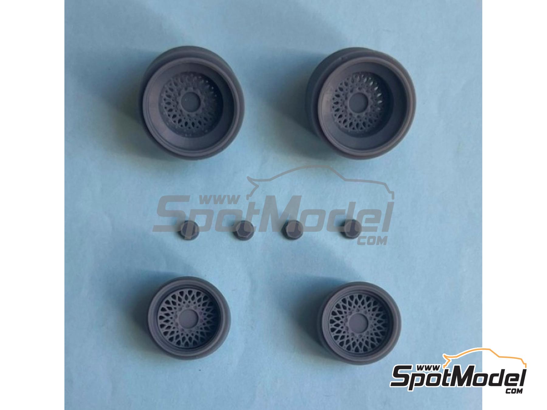 Image 1: BBS for Ford Zakspeed Capri Group 5 | Rims in 1/24 scale manufactured by Reji Model (ref.&nbsp;REJI-SP915, also SP915)