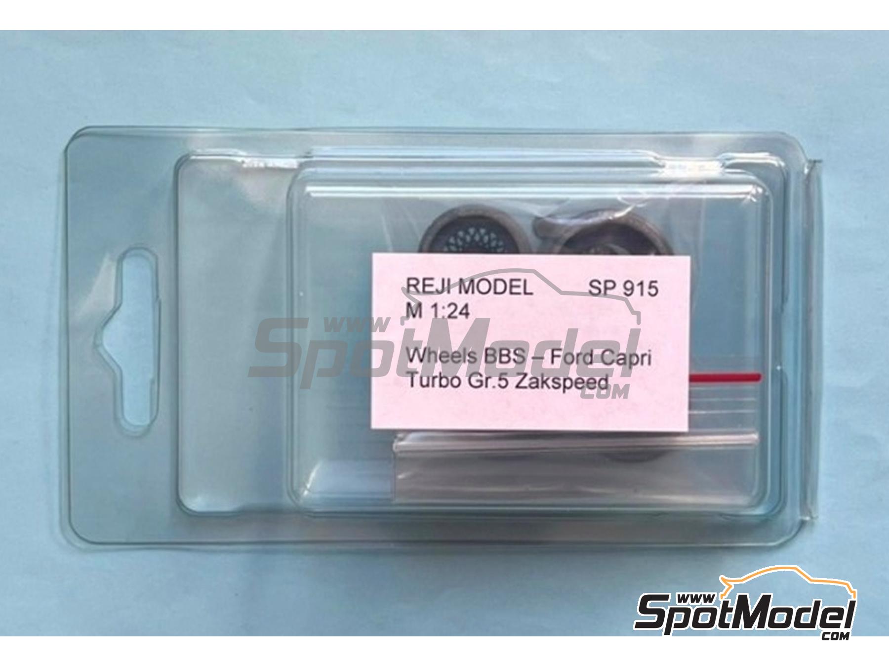 Image 2: BBS for Ford Zakspeed Capri Group 5 | Rims in 1/24 scale manufactured by Reji Model (ref.&nbsp;REJI-SP915, also SP915)