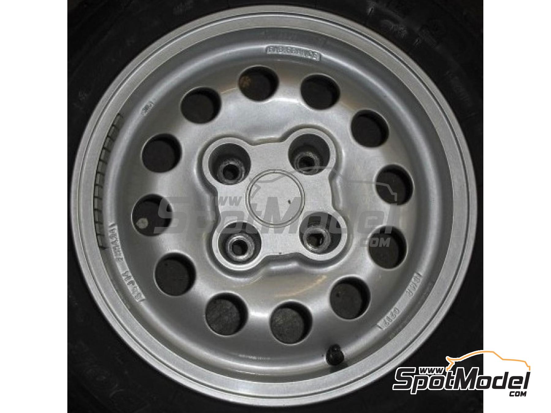 Image 1: Speedline Peugeot 205 GTI -  1987 | Llantas en escala&nbsp;1/24 fabricado por Reji Model (ref.&nbsp;REJI-SP918, tambien SP918)