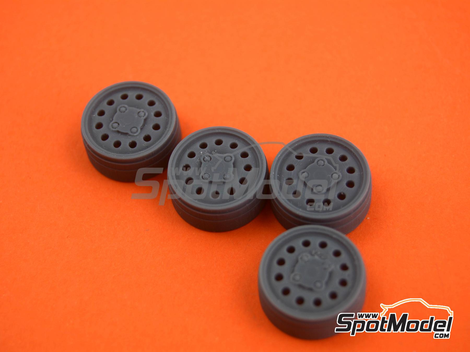 Image 4: Speedline Peugeot 205 GTI -  1987 | Llantas en escala&nbsp;1/24 fabricado por Reji Model (ref.&nbsp;REJI-SP918, tambien SP918)