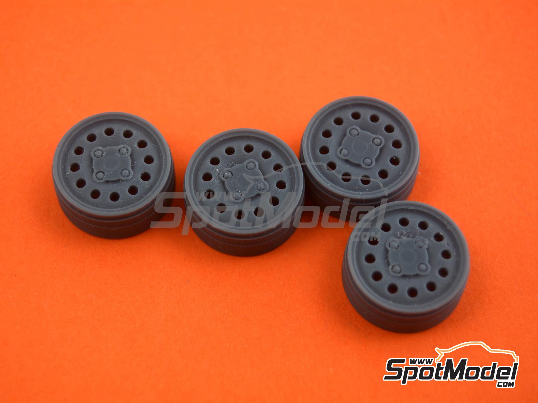 Image 5: Speedline Peugeot 205 GTI -  1987 | Llantas en escala&nbsp;1/24 fabricado por Reji Model (ref.&nbsp;REJI-SP918, tambien SP918)