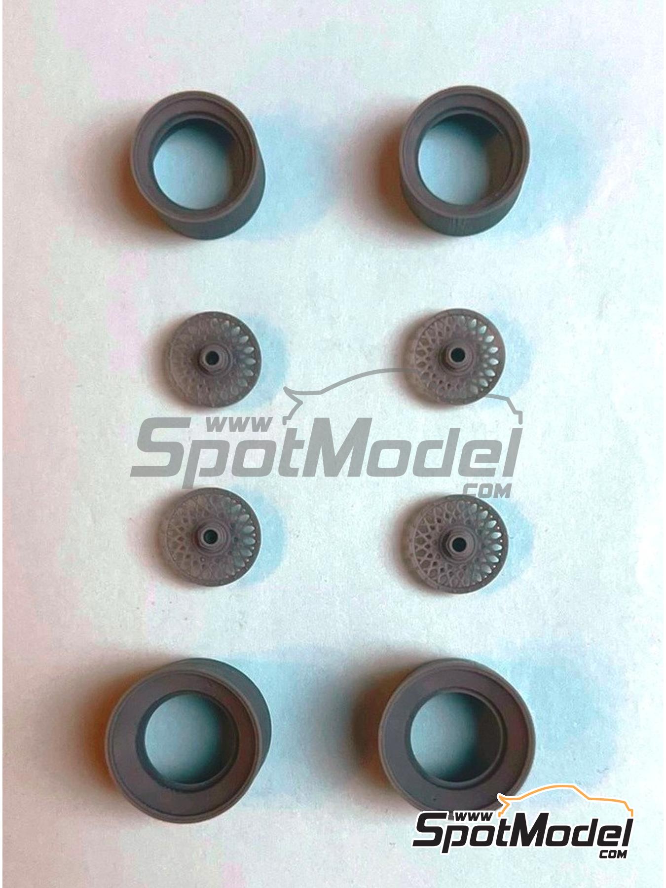 BBS para Lancia Beta Montecarlo | Llantas en escala 1/24 fabricado por Reji Model (ref. REJI-SP920, tambien SP920) image