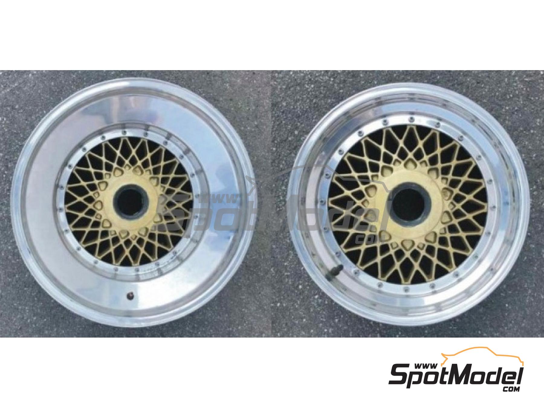 Image 1: BBS para Lancia Beta Montecarlo | Llantas en escala 1/24 fabricado por Reji Model (ref. REJI-SP920, tambien SP920)