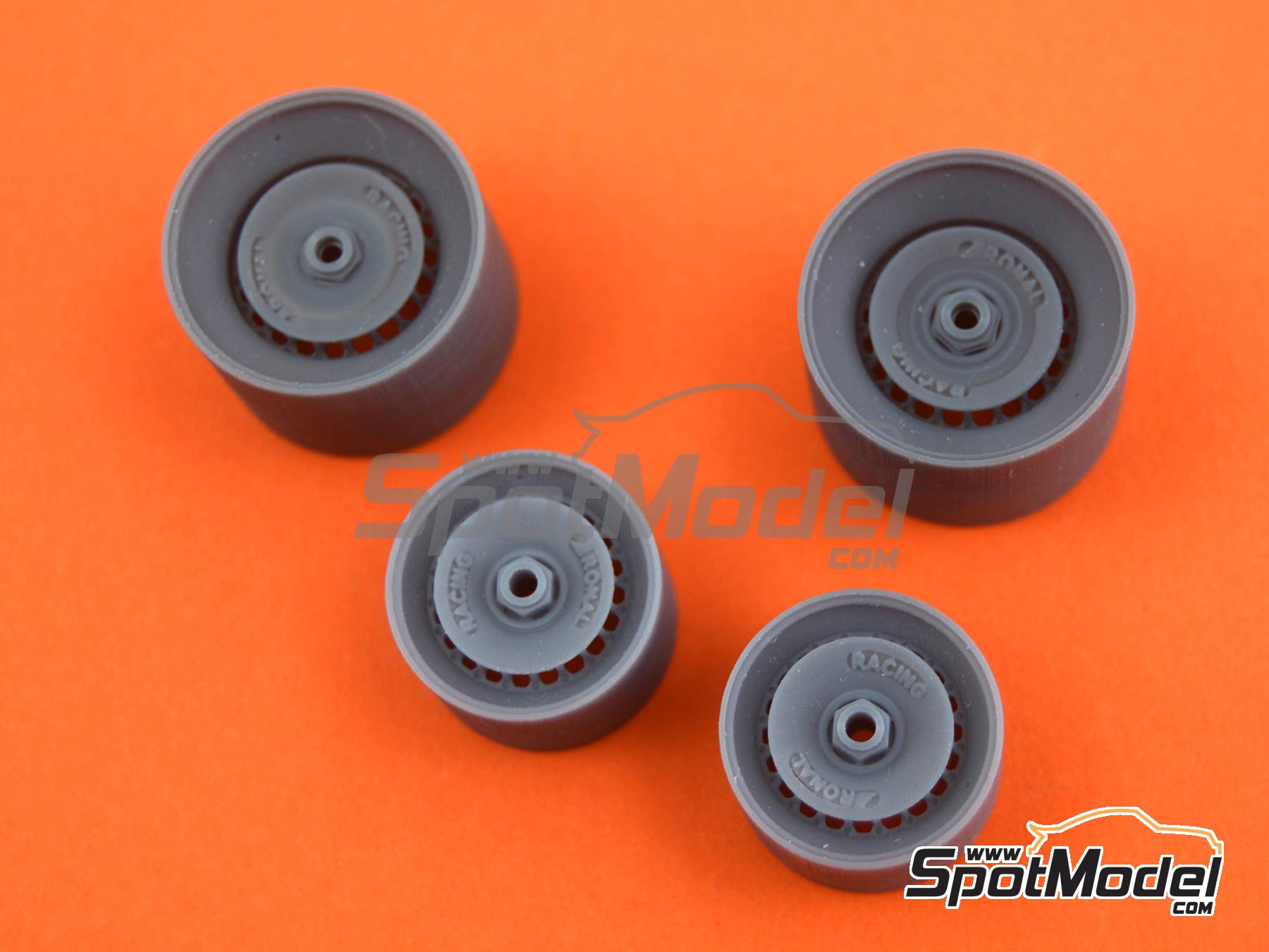 Image 3: Ronal for Lancia Beta Montecarlo | Rims in 1/24 scale manufactured by Reji Model (ref.&nbsp;REJI-SP921, also SP921)