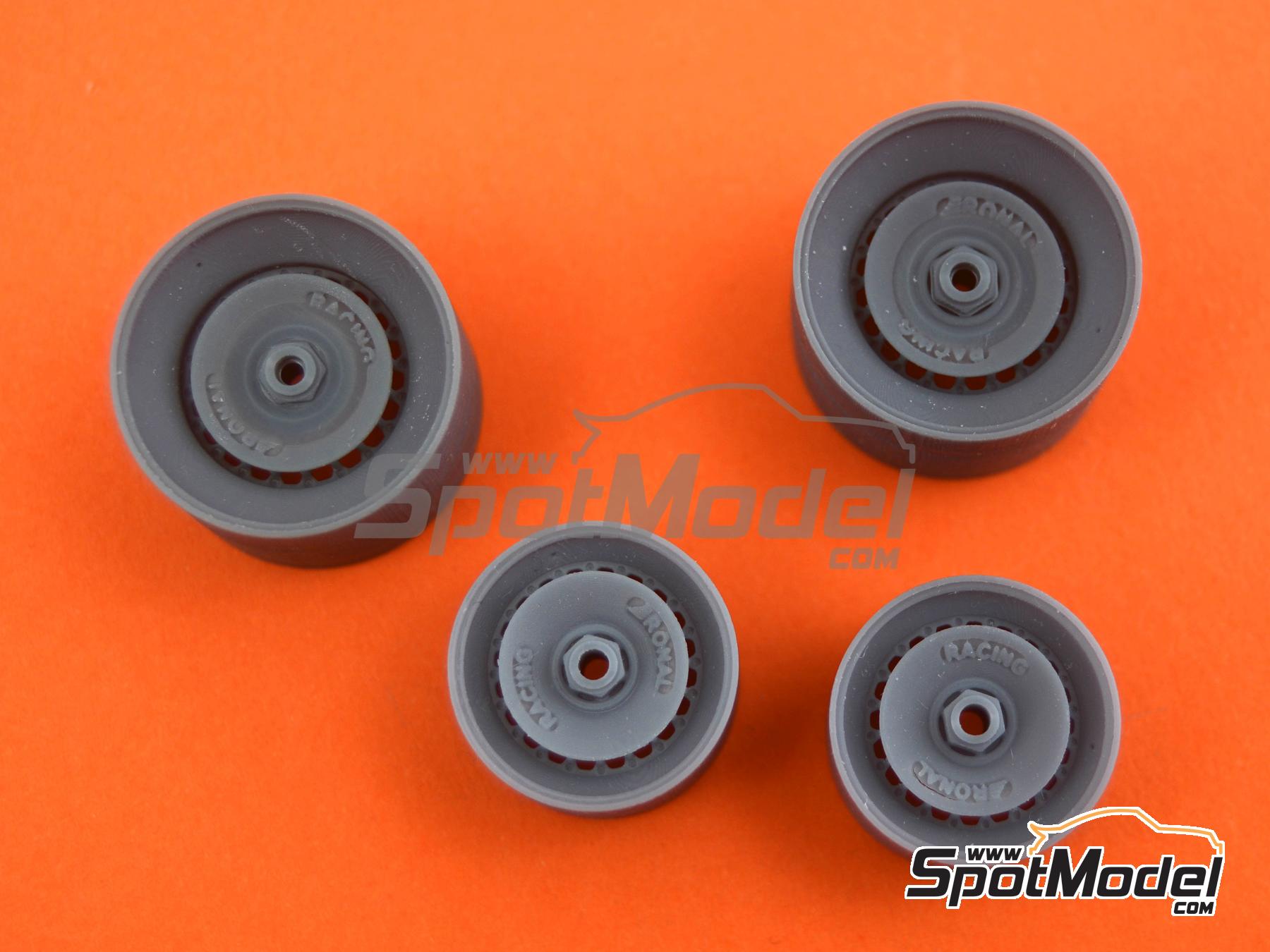 Image 4: Ronal for Lancia Beta Montecarlo | Rims in 1/24 scale manufactured by Reji Model (ref.&nbsp;REJI-SP921, also SP921)