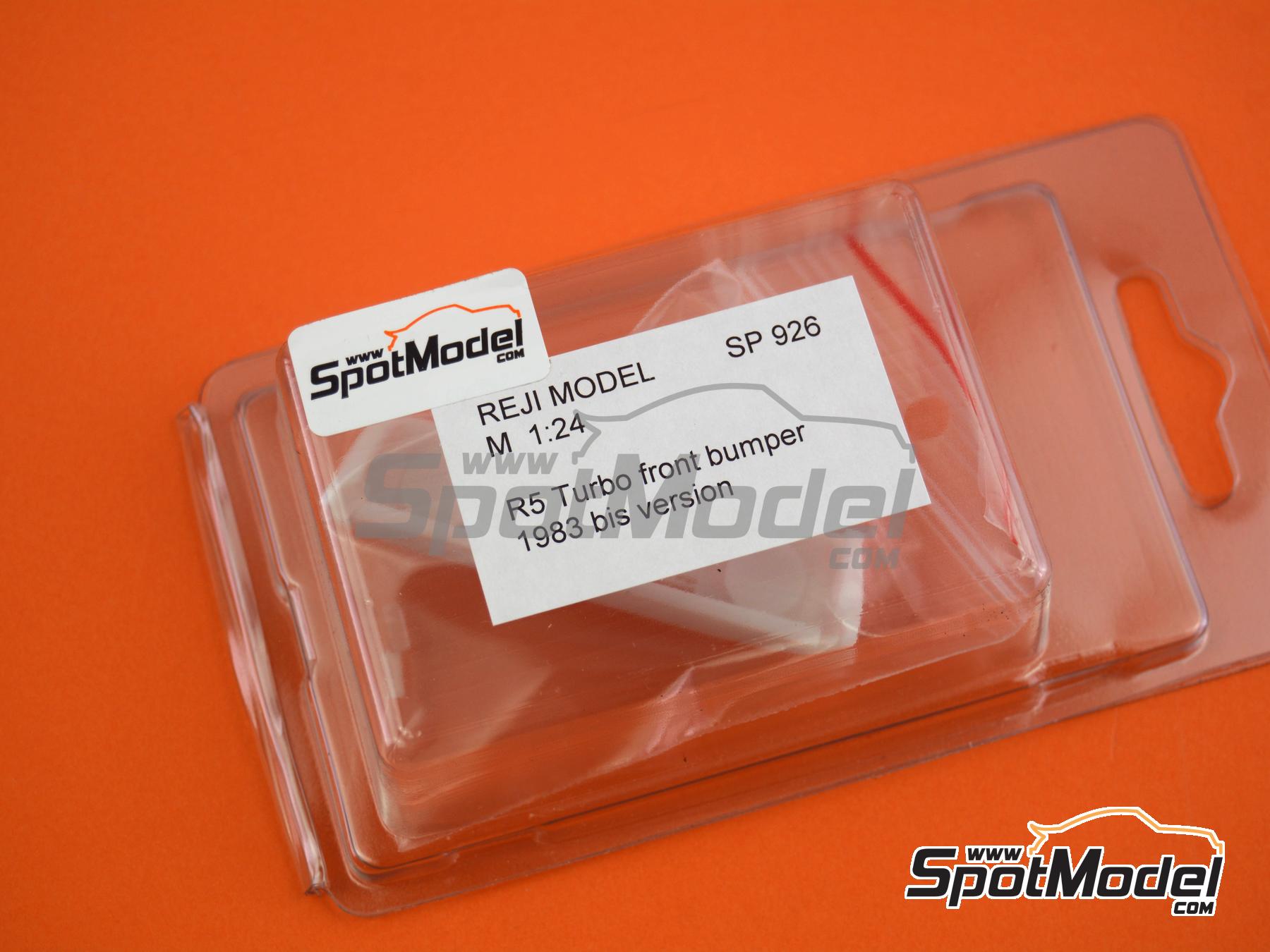 Image 4: Defensa delantera Renault 5 Turbo Tour de Corse | Transkit en escala&nbsp;1/24 fabricado por Reji Model (ref.&nbsp;REJI-SP926, tambien SP926)