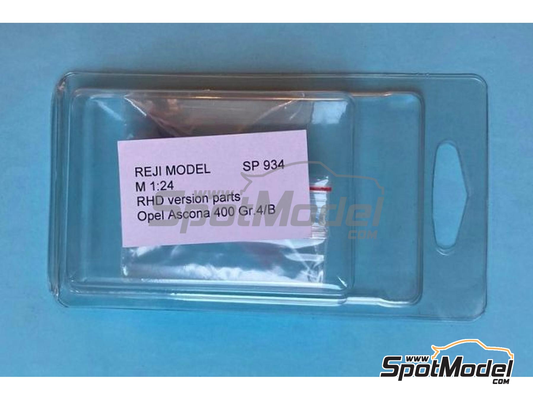 Image 2: Opel Ascona 400 Group 4 | Dashboard in 1/24 scale manufactured by Reji Model (ref. REJI-SP934, also SP934)