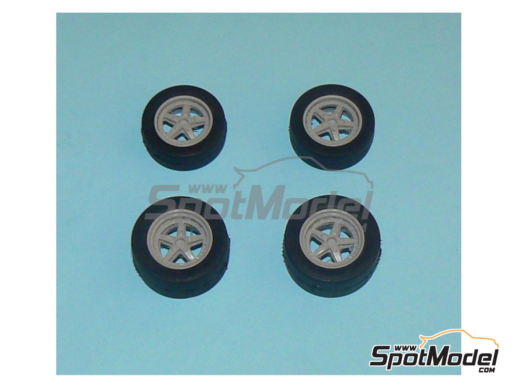 Image 3: Canonica para Lancia 037 | Llantas en escala&nbsp;1/24 fabricado por Reji Model (ref.&nbsp;REJI-SP948, tambien SP948)