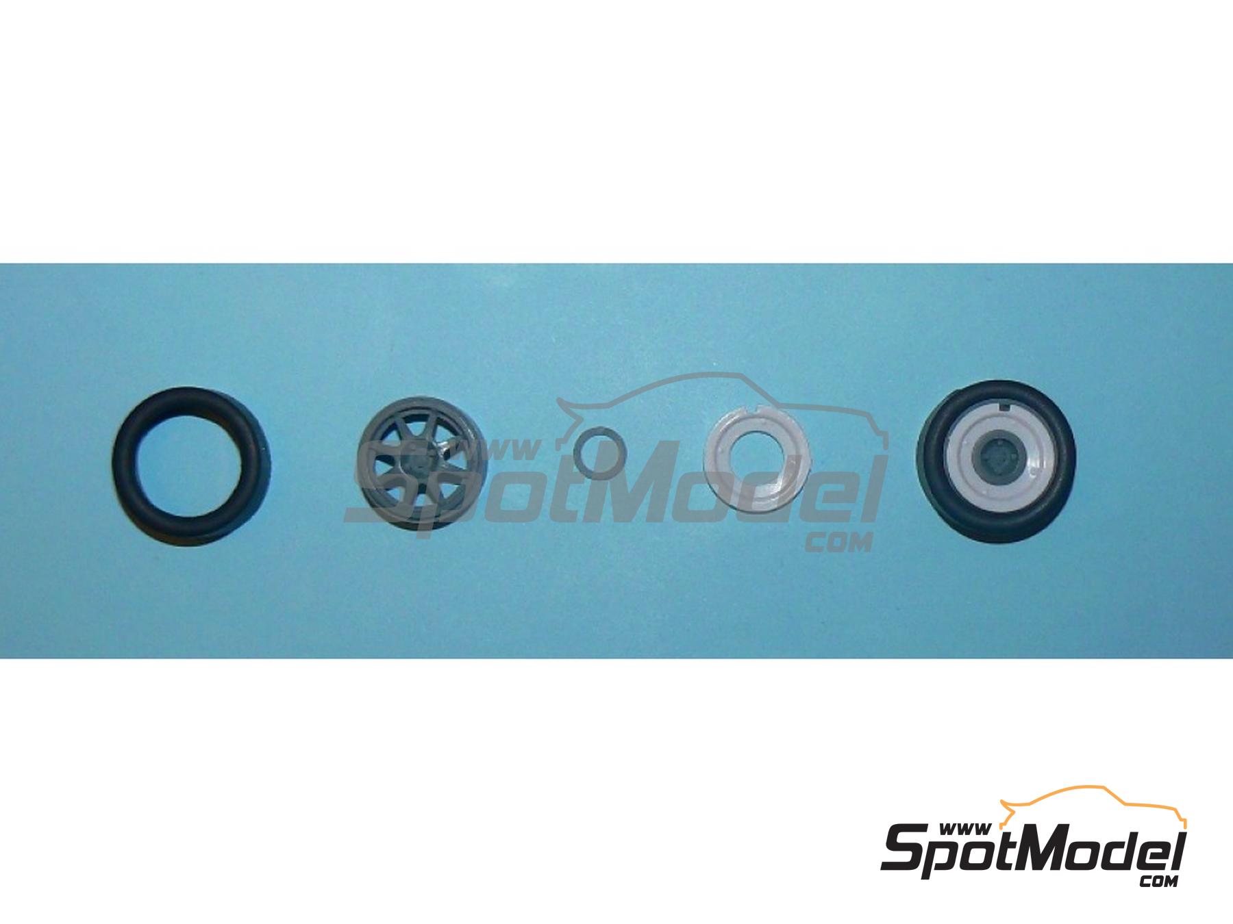 Image 4: Compomotive para Ford Sierra Cosworth 4x4 Grupo A | Llantas en escala&nbsp;1/24 fabricado por Reji Model (ref.&nbsp;REJI-SP949, tambien SP949)