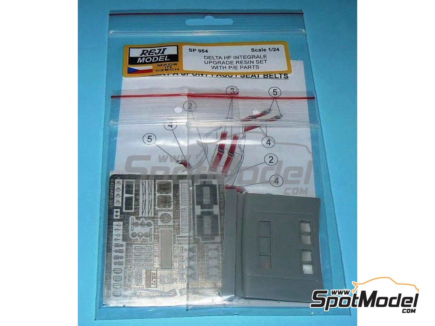 Image 2: Lancia Delta HF Integrale | Transkit in 1/24 scale manufactured by Reji Model (ref.&nbsp;REJI-SP954, also SP954)