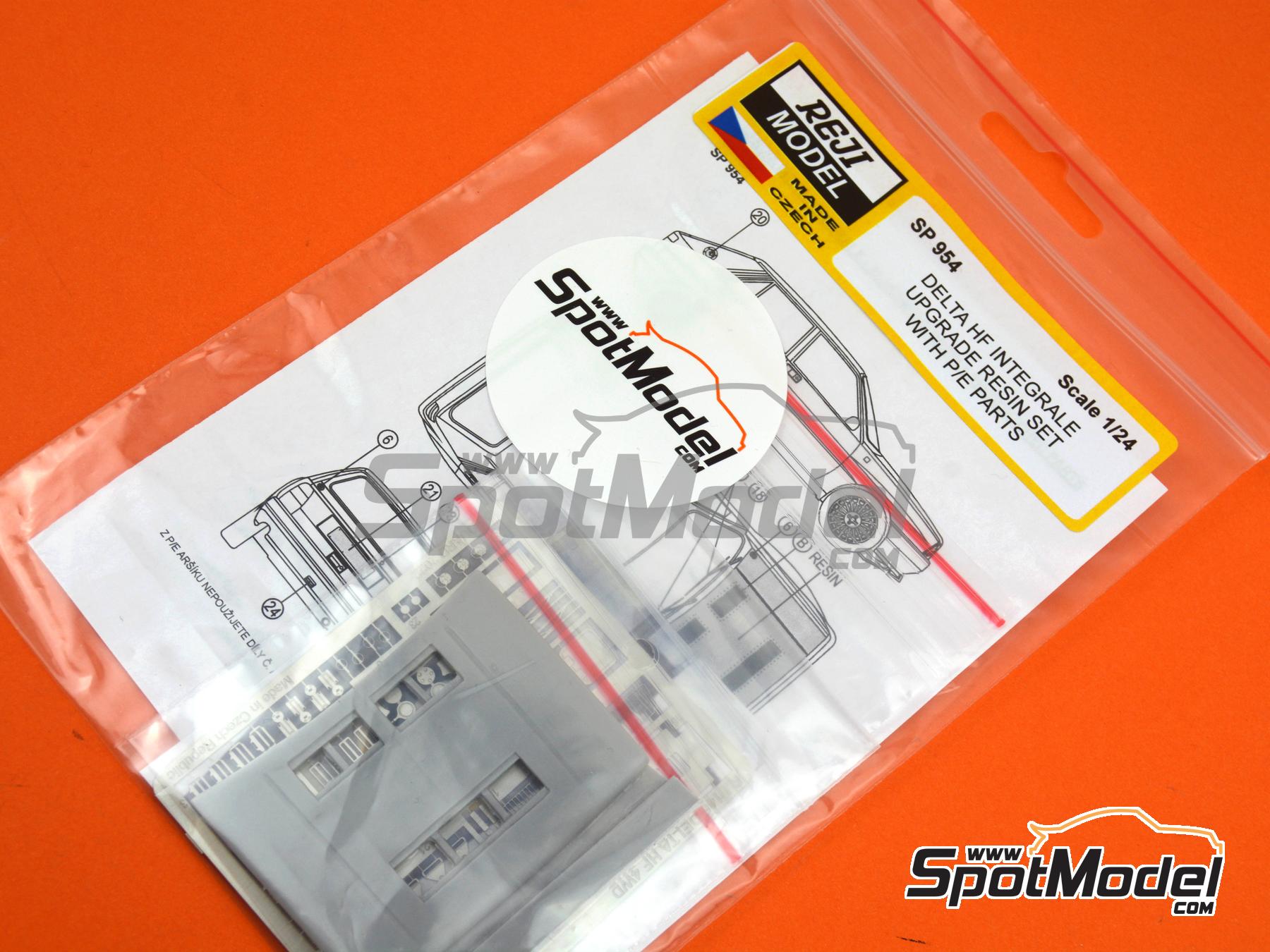 Image 4: Lancia Delta HF Integrale | Transkit in 1/24 scale manufactured by Reji Model (ref.&nbsp;REJI-SP954, also SP954)