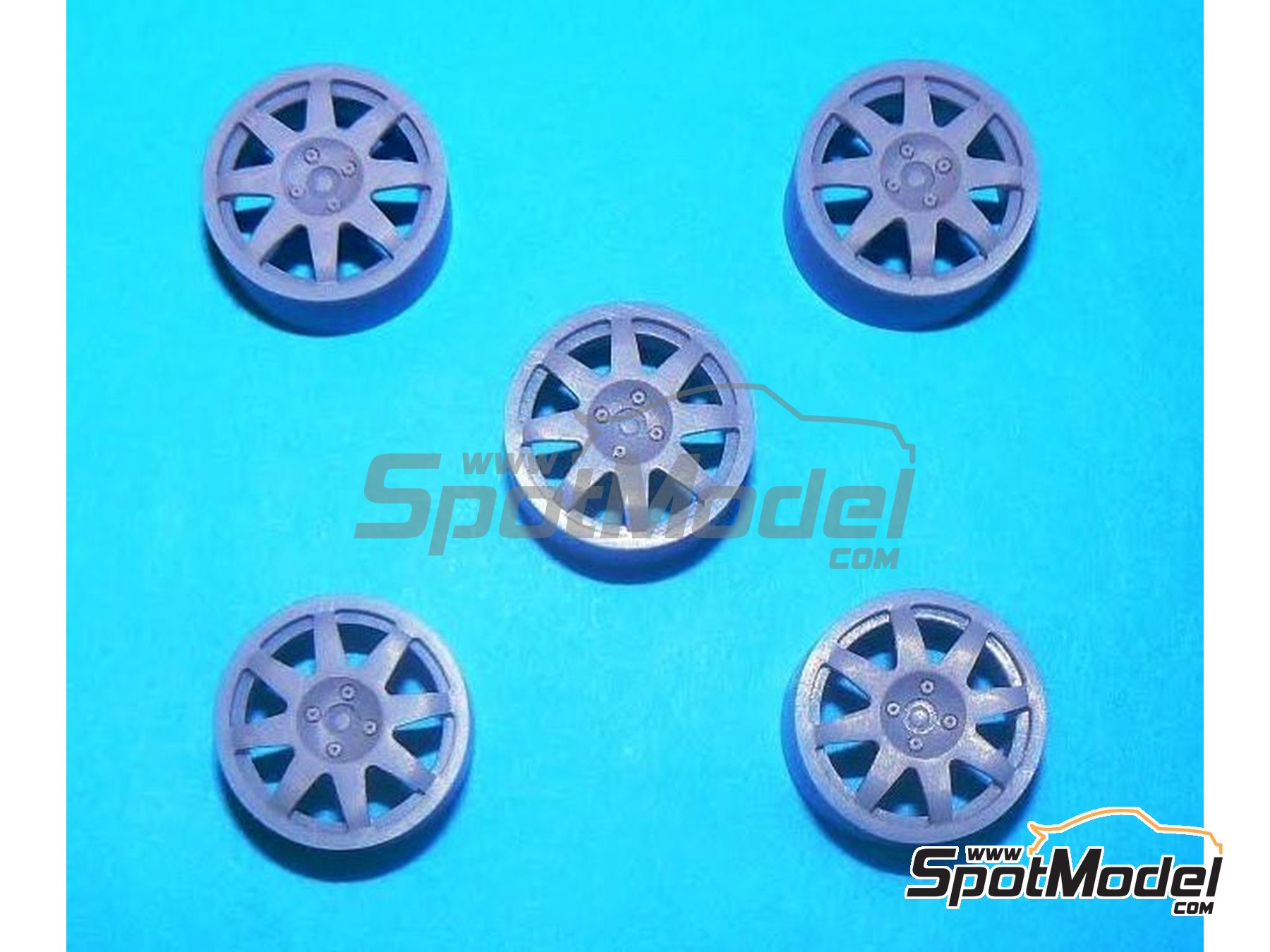 Image 2: Speedline 17 inches | Rims in 1/24 scale manufactured by Reji Model (ref.&nbsp;REJI-SP959, also SP959)