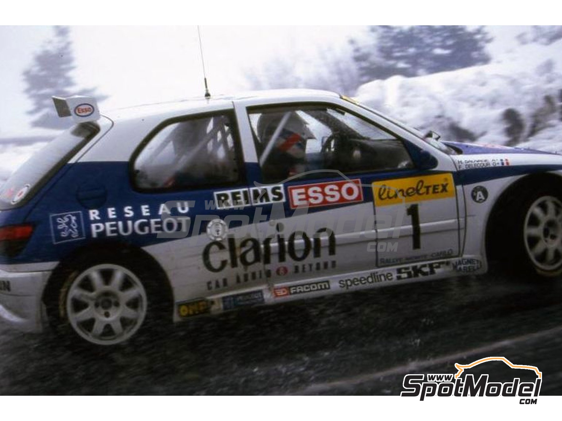 Image 3: Speedline 17 inches | Rims in 1/24 scale manufactured by Reji Model (ref.&nbsp;REJI-SP959, also SP959)