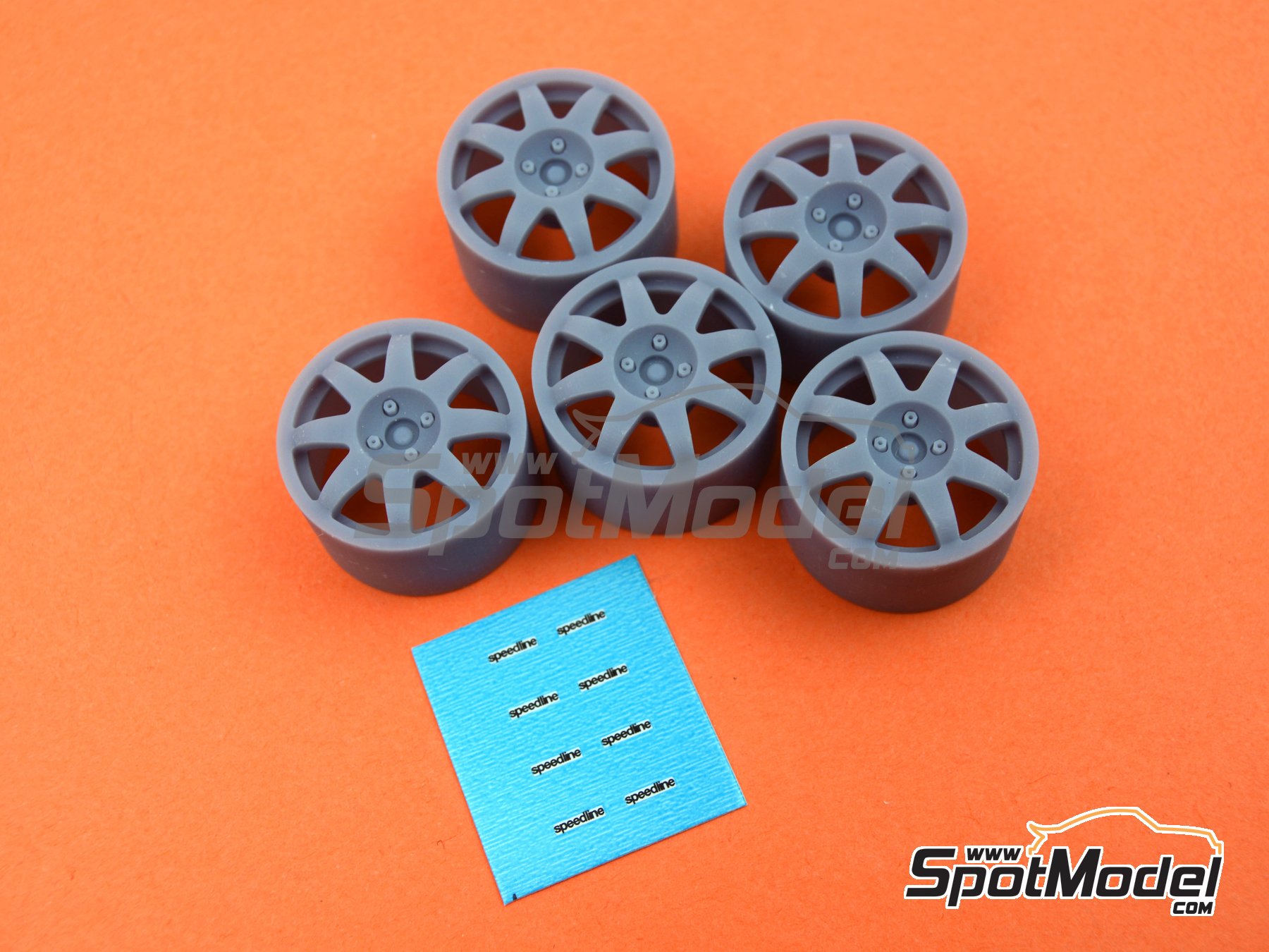Image 4: Speedline 17 inches | Rims in 1/24 scale manufactured by Reji Model (ref.&nbsp;REJI-SP959, also SP959)