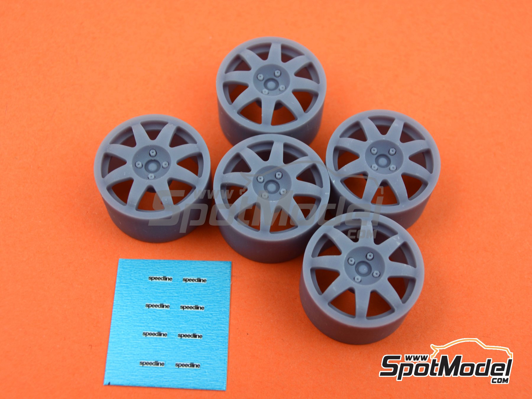 Image 5: Speedline 17 inches | Rims in 1/24 scale manufactured by Reji Model (ref.&nbsp;REJI-SP959, also SP959)