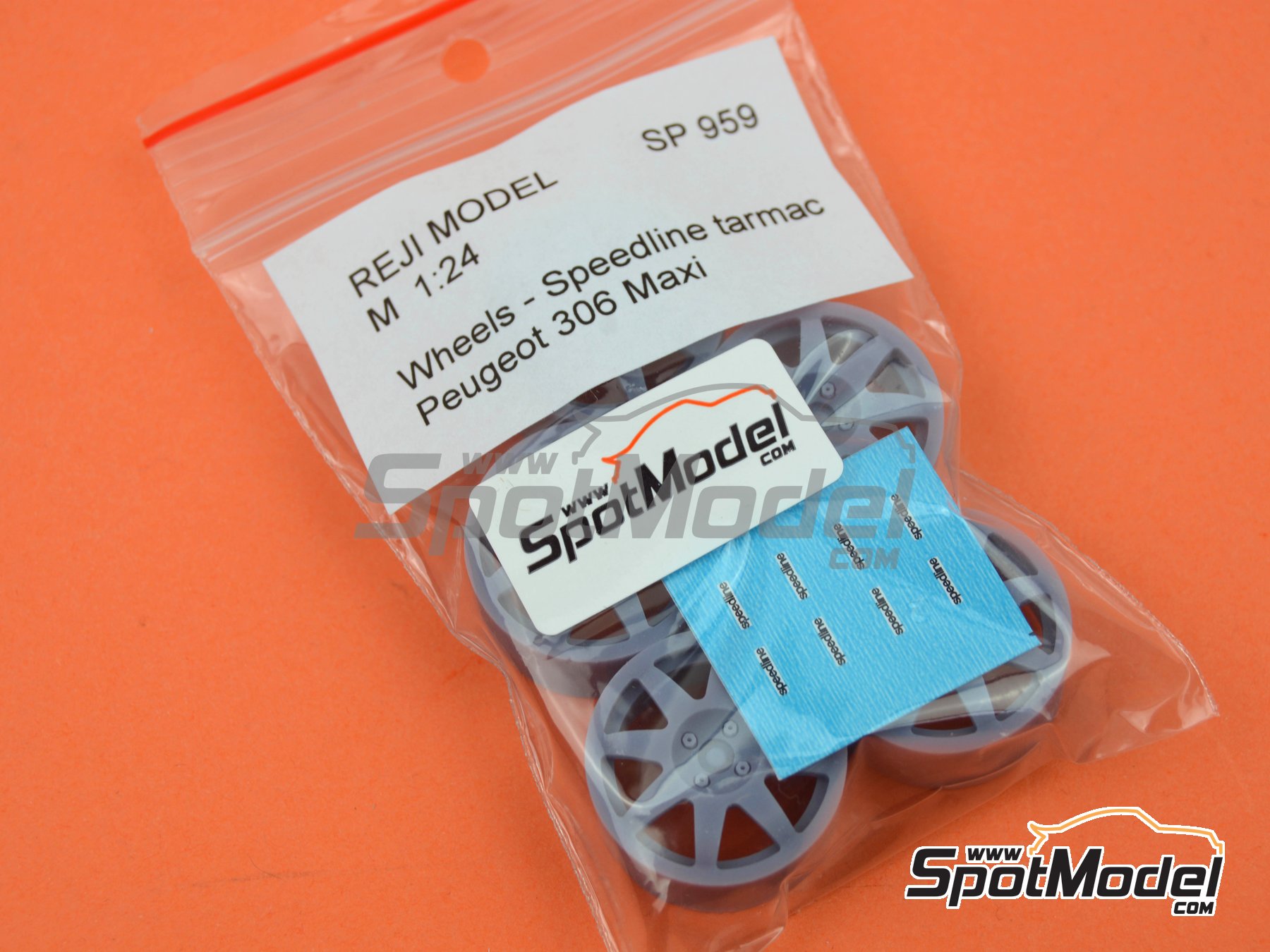 Image 6: Speedline 17 inches | Rims in 1/24 scale manufactured by Reji Model (ref.&nbsp;REJI-SP959, also SP959)
