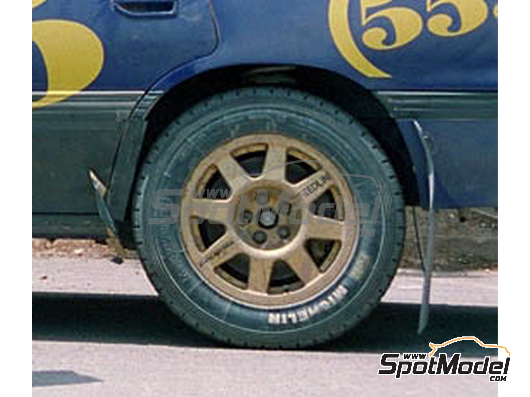 Image 2: Speedline tierra -  1993 | Llantas en escala&nbsp;1/24 fabricado por Reji Model (ref.&nbsp;REJI-SP962, tambien SP962)