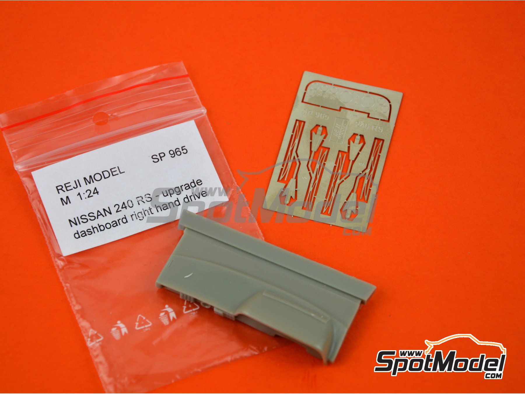 Image 3: Nissan 240RS BS110 Grupo B | Set de mejora y detallado en escala&nbsp;1/24 fabricado por Reji Model (ref.&nbsp;REJI-SP965, tambien SP965)