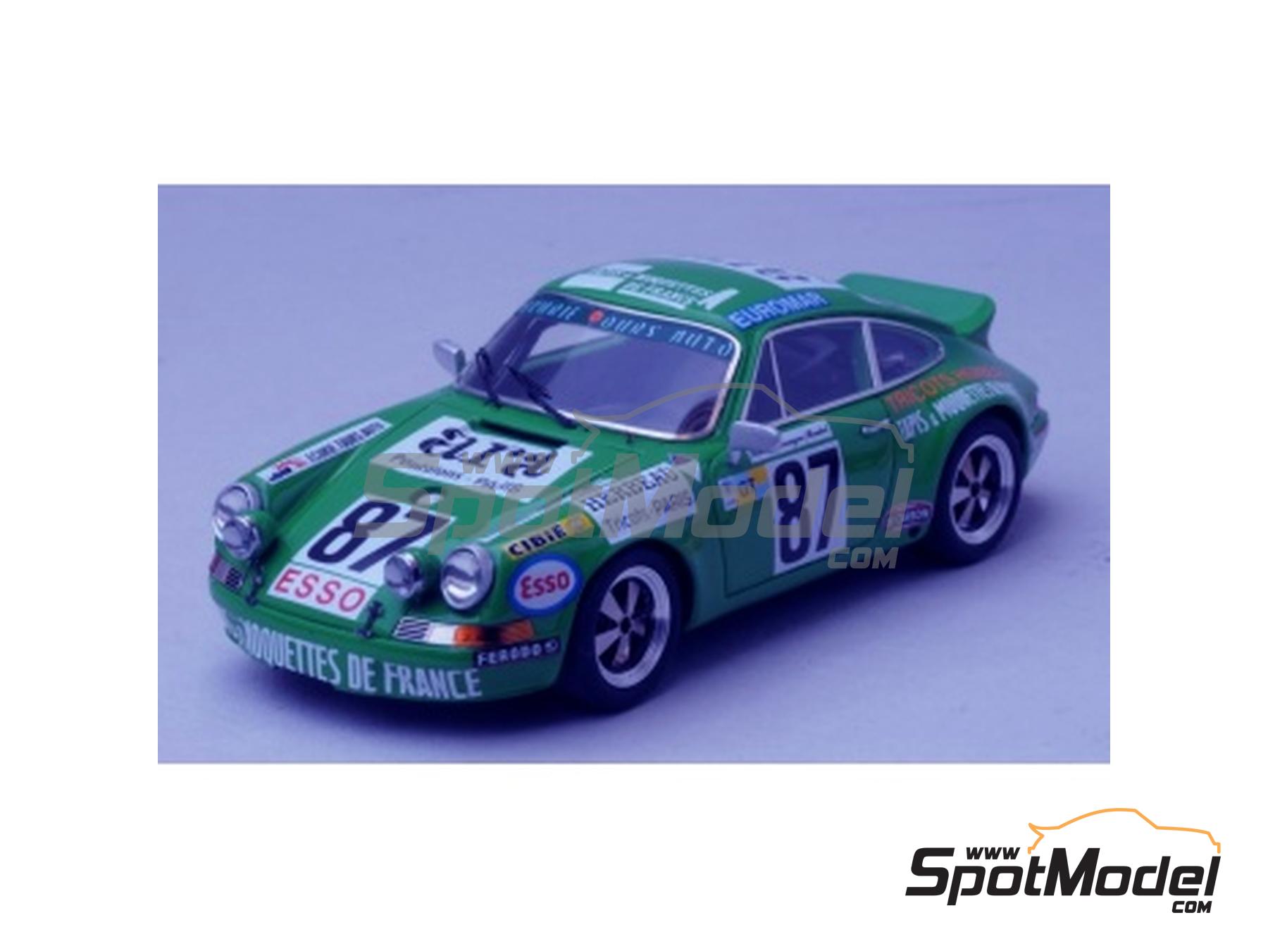 Kit Maquette Porsche 911 Safari 1971 - Racing 43 - 1/43 - Métal Blanc - Occasion