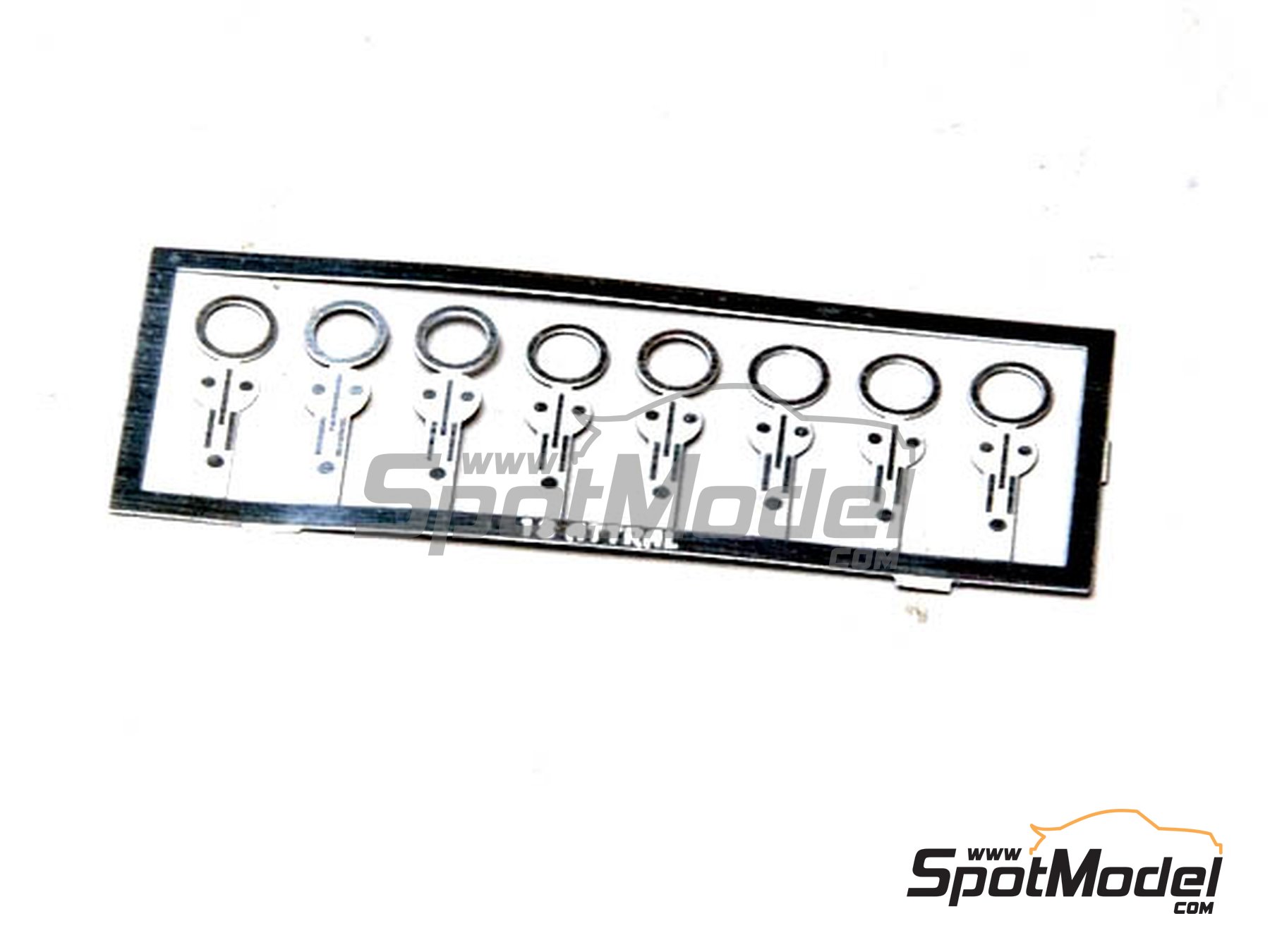 Image 1: Bonnet pin for rally cars | Bonnet pins in 1/18 scale manufactured by Renaissance Models (ref.&nbsp;18ATTRAL)