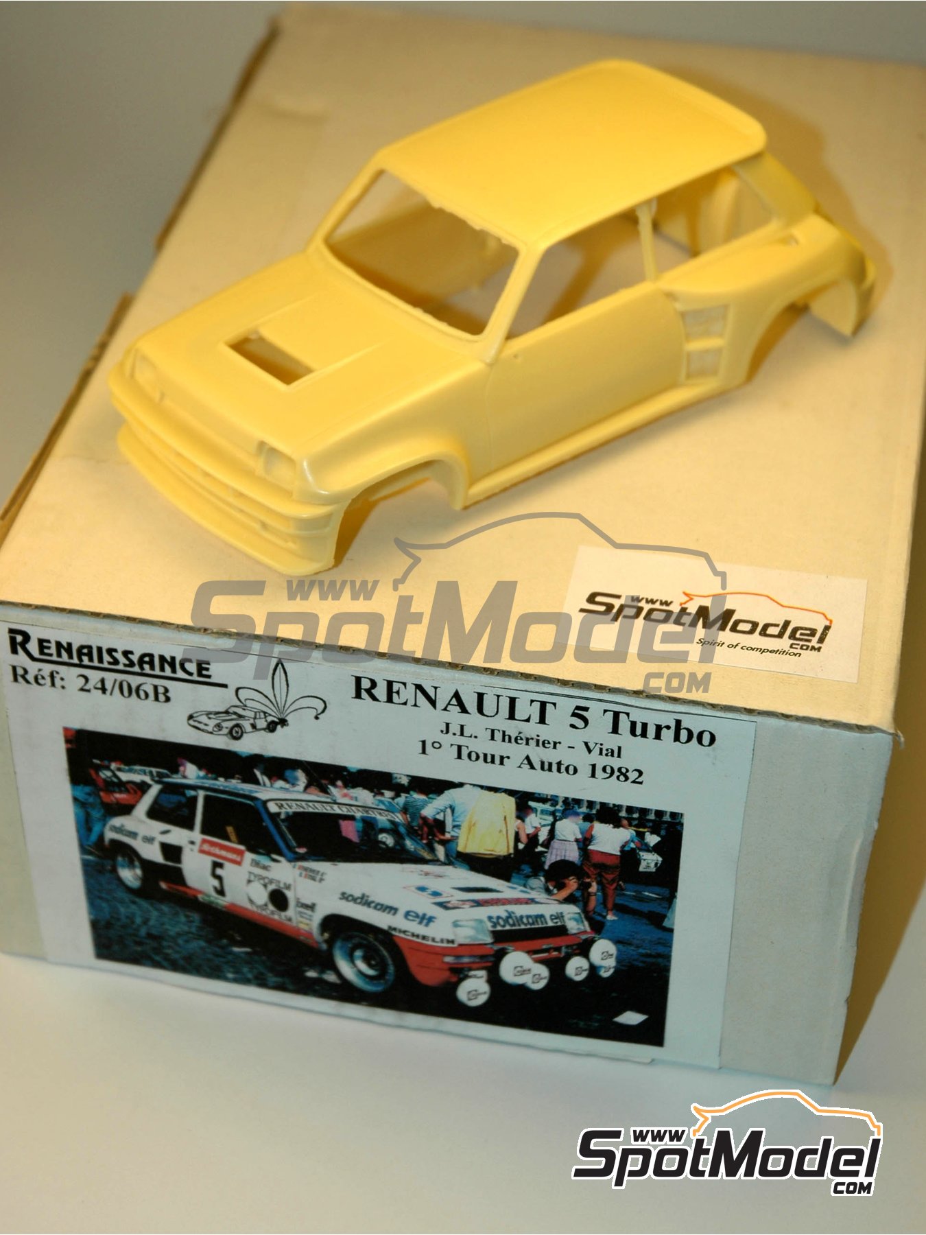 1/24 RENAULT R5 NEW MAN MONTE CARLO 1982 DECAL for TAMIYA 