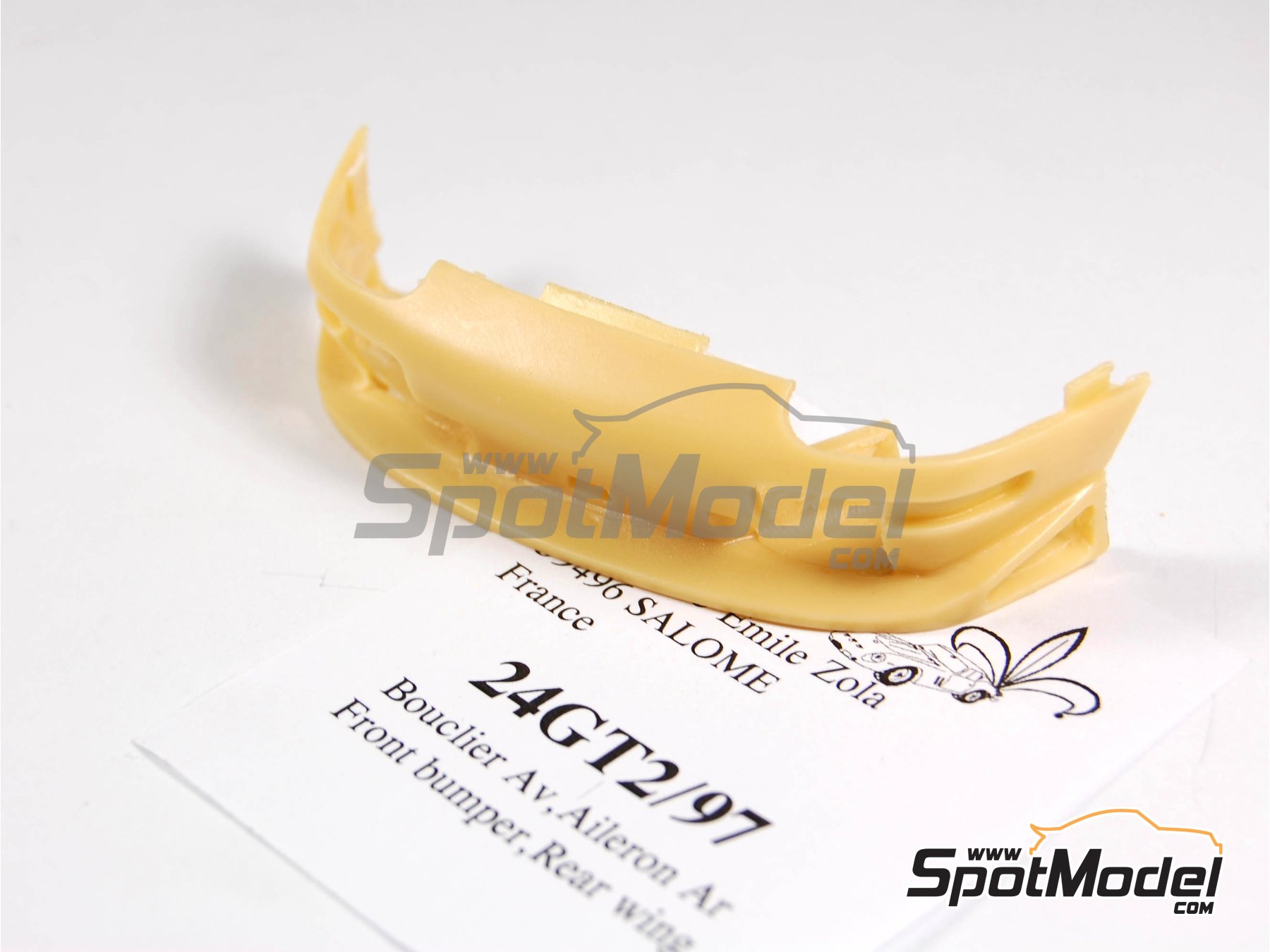 Image 1: Porsche 911 993 GT2 - Spoiler y aleron -  1997 | Transkit en escala 1/24 fabricado por Renaissance Models (ref. 24GT2-97)