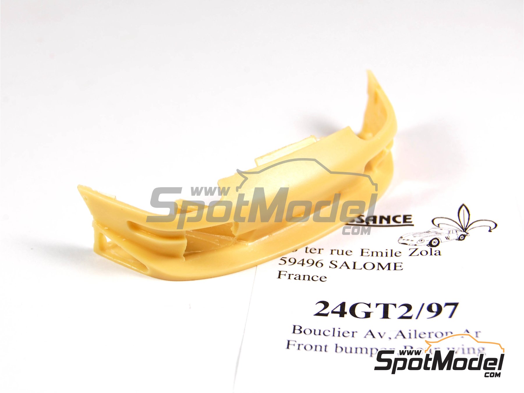 Image 5: Porsche 911 993 GT2 - Spoiler y aleron -  1997 | Transkit en escala 1/24 fabricado por Renaissance Models (ref. 24GT2-97)