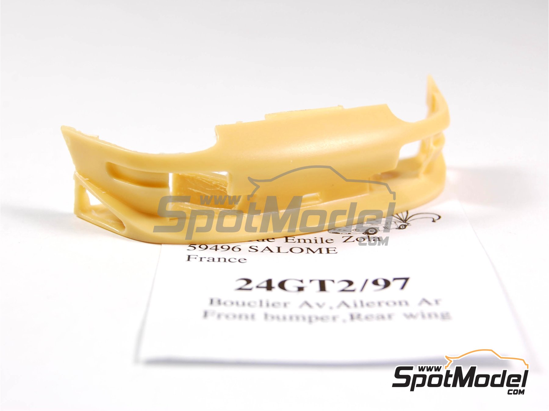 Image 6: Porsche 911 993 GT2 - Spoiler y aleron -  1997 | Transkit en escala 1/24 fabricado por Renaissance Models (ref. 24GT2-97)