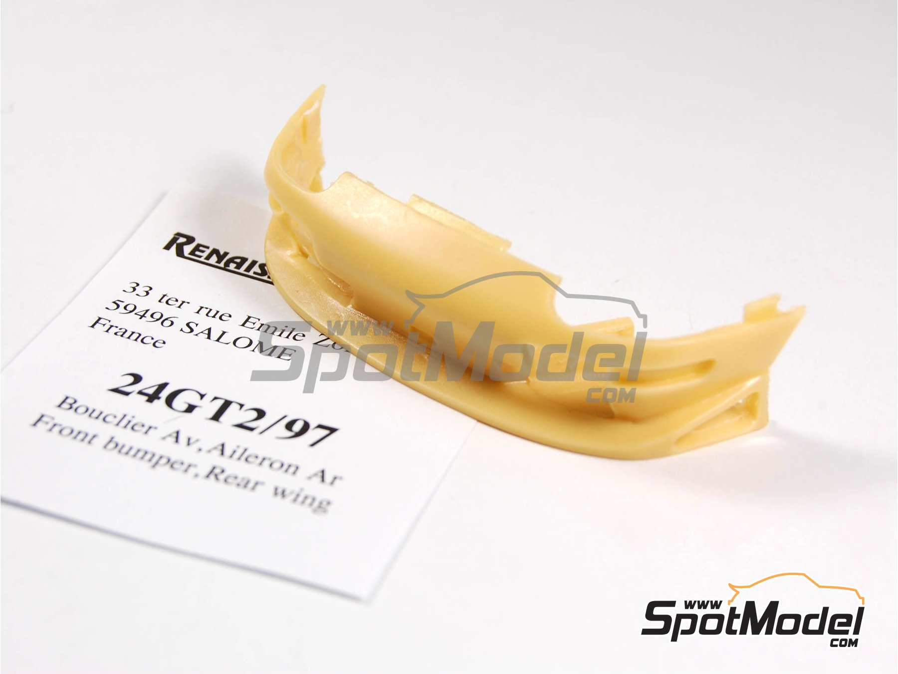 Image 7: Porsche 911 993 GT2 - Spoiler y aleron -  1997 | Transkit en escala 1/24 fabricado por Renaissance Models (ref. 24GT2-97)