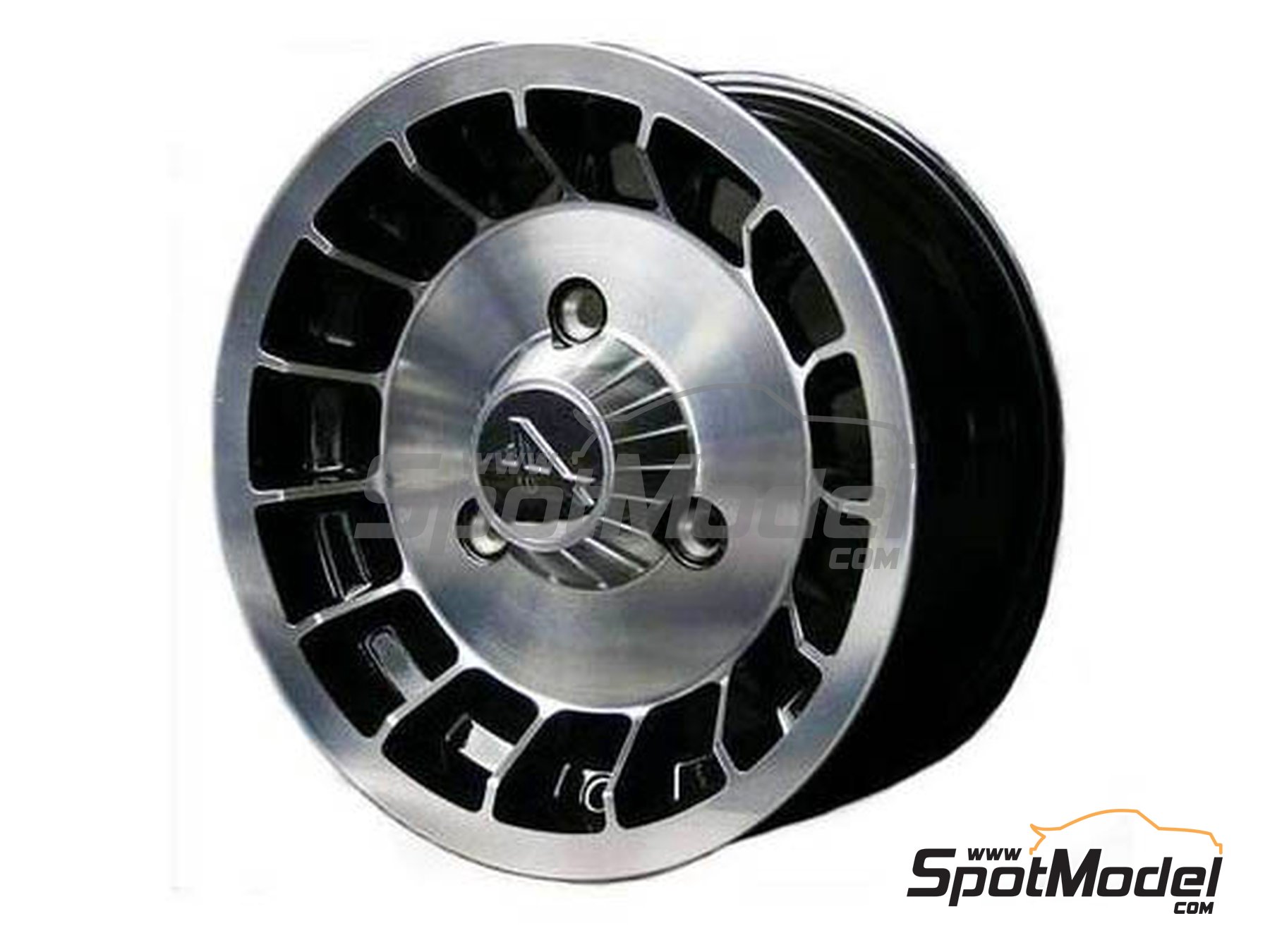 Image 2: Alpine Turbo Design | Set de llantas y neumáticos en escala 1/24 fabricado por Renaissance Models (ref. 24R5ALPT)