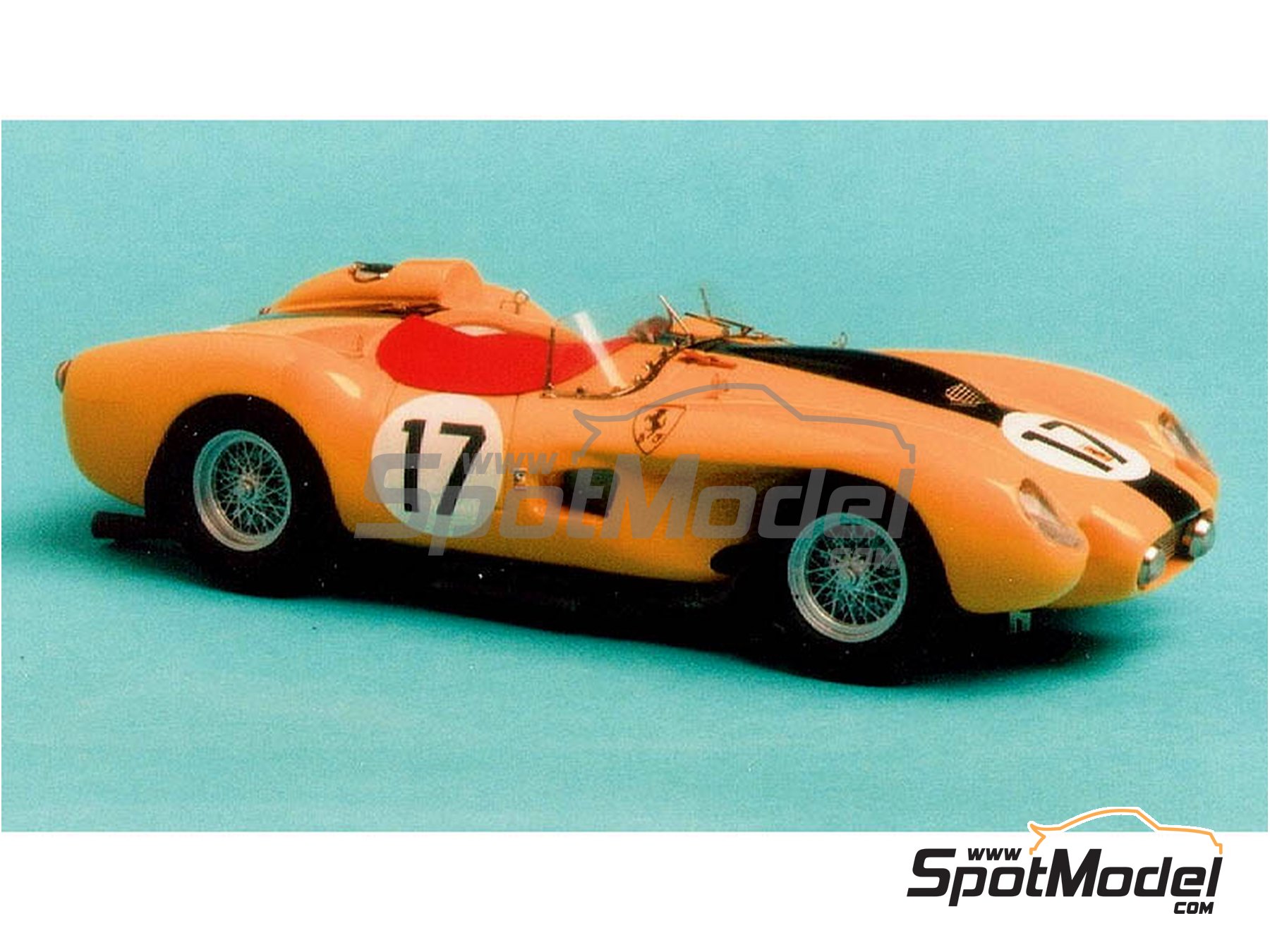 Kit Alezan Models 1/43 - Ferrari V8 Spider Michalak 1989 - Concept Car Rouge - Maquette Résine