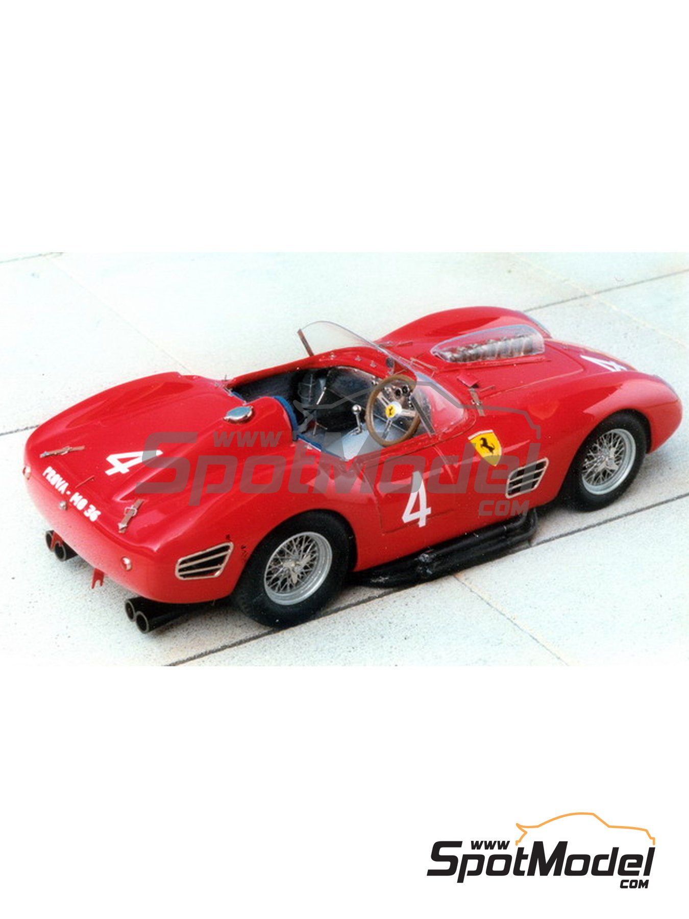 AMALGAM FERRARI 250 TR (1958) LE MANS WINNER #14 - VERSIONE SPORCA