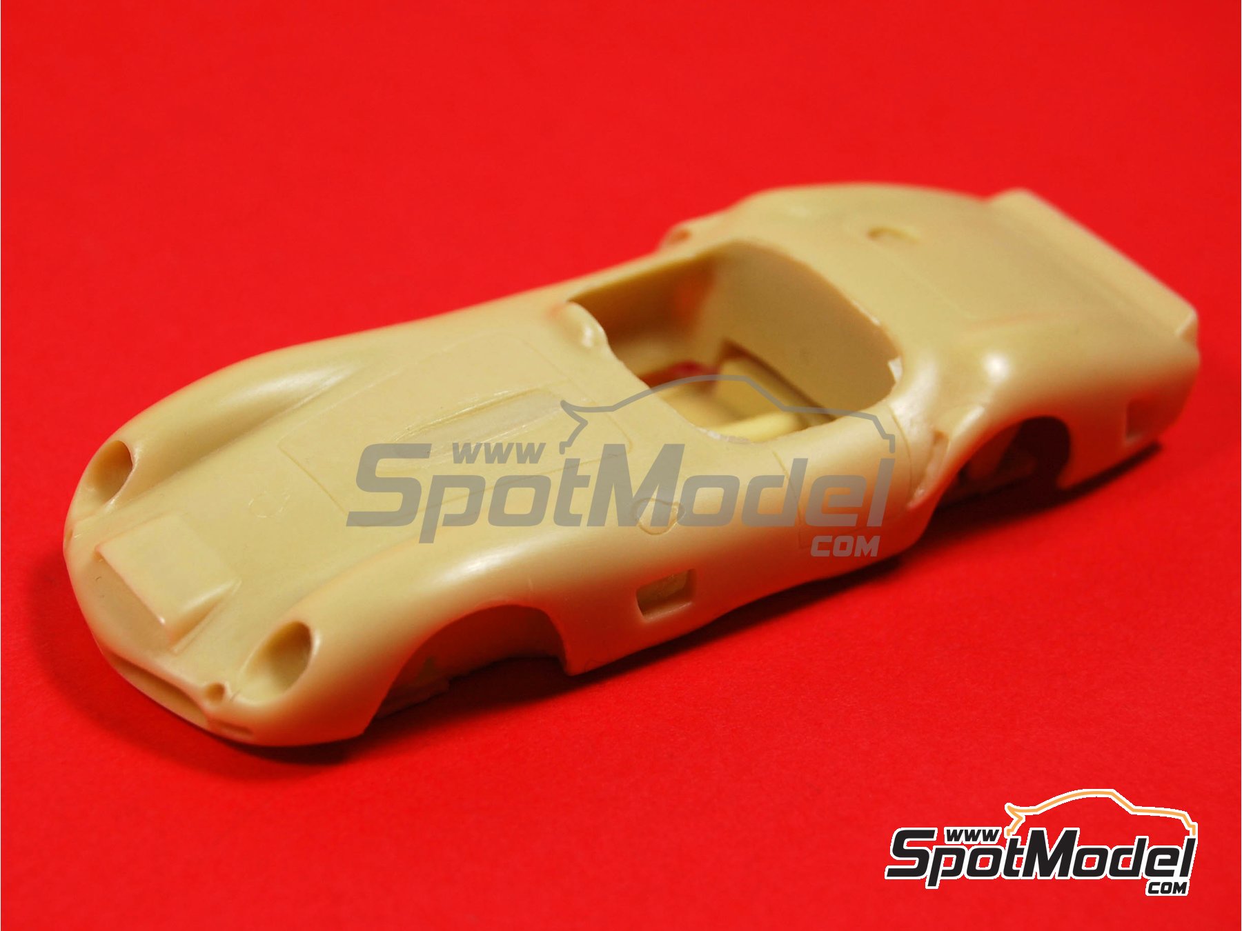 Kit Maquette 1/43 ALEZAN MODELS – Michalak Ferrari V8 Cilindro – 1989 – Jaune