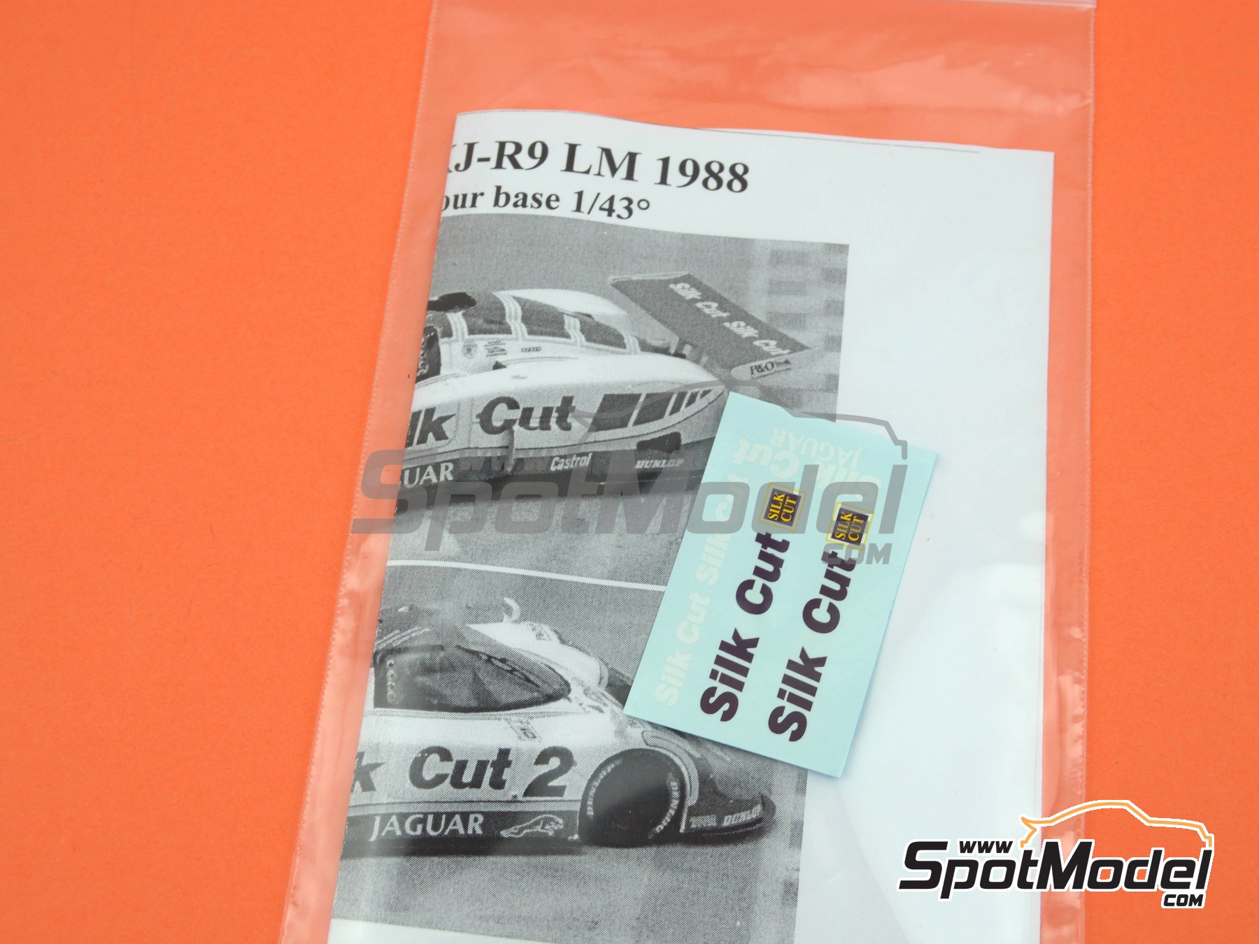 SICA13B  Silk Cut Jaguar XJR12 24h Le Mans 1991, #34 1:32 Slot Car - Great Traditions