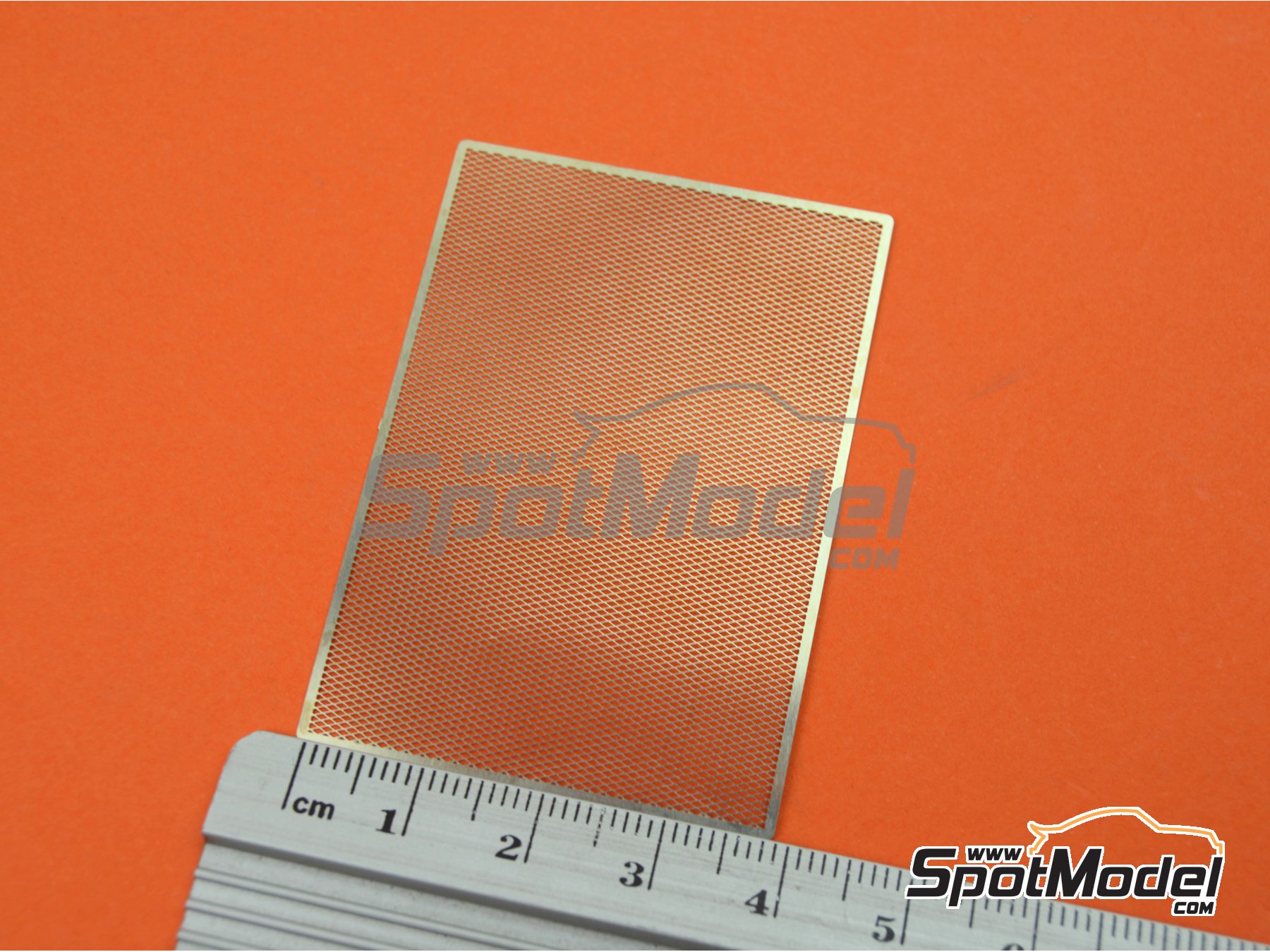 Image 4: Diamond shaped mesh | Mesh in 1/24 scale manufactured by Renaissance Models (ref.&nbsp;GRA2)