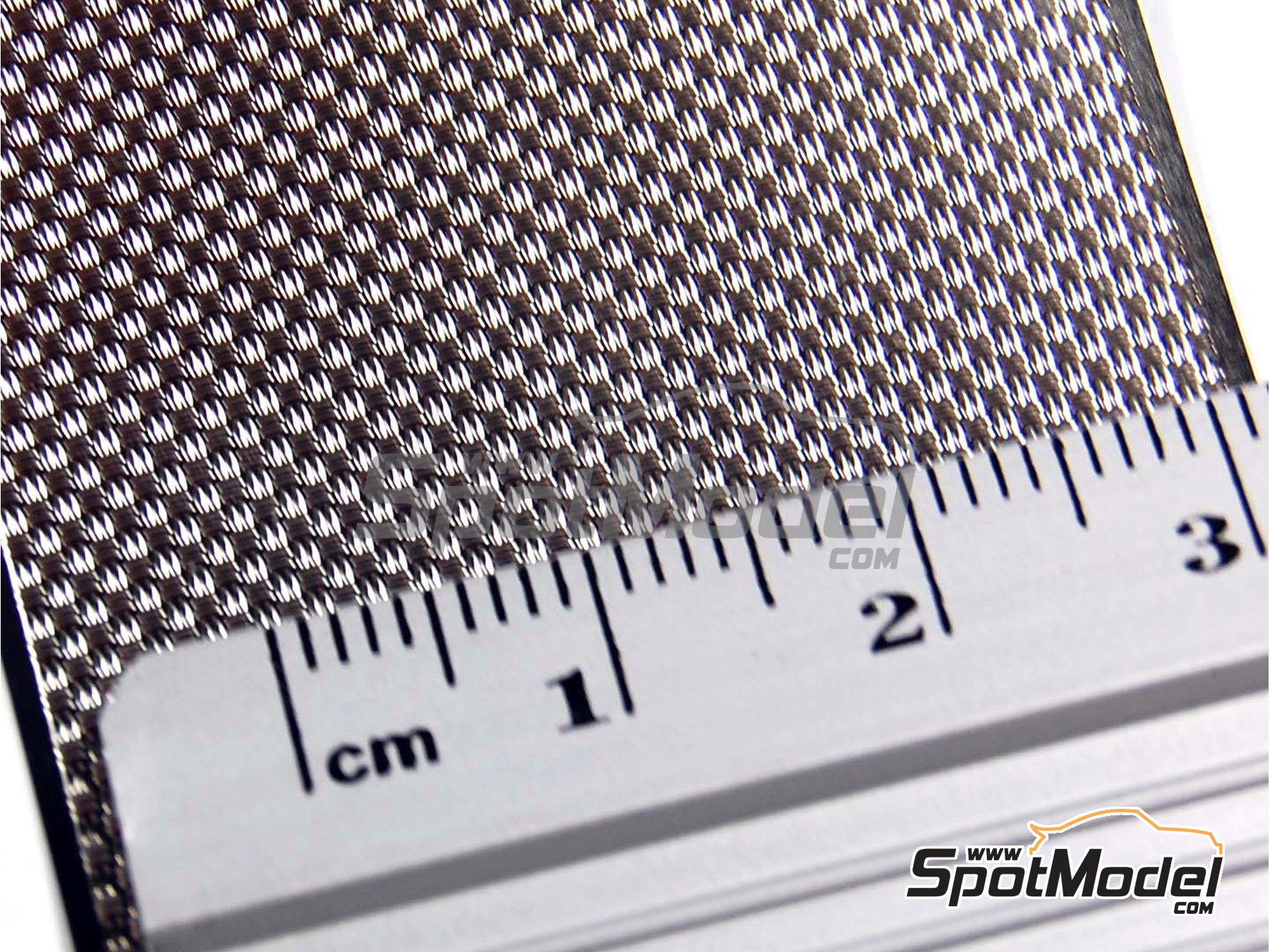 Image 4: Anti slip plate with small pattern | Engraved plate in 1/43 scale manufactured by Renaissance Models (ref.&nbsp;LARMP)