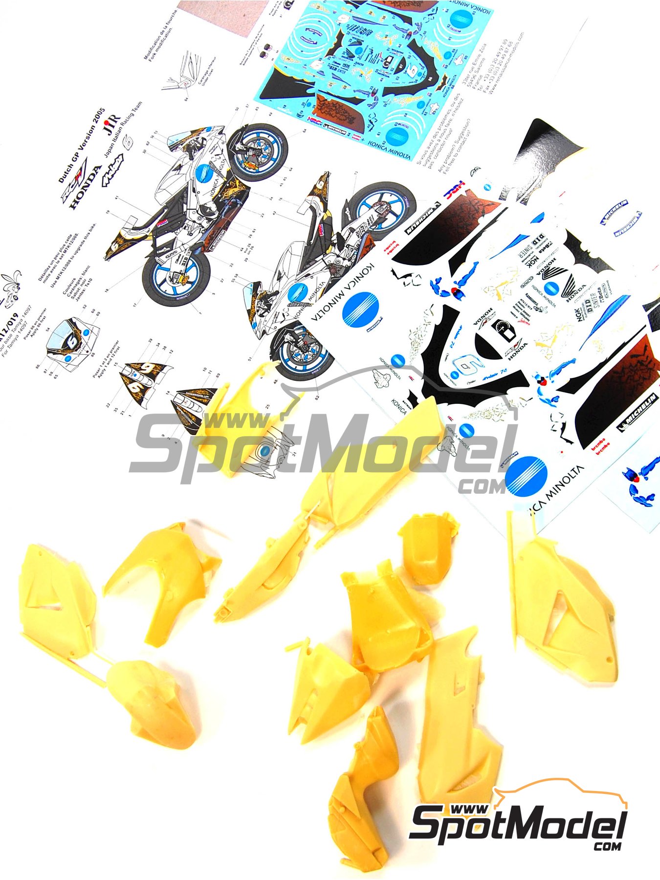 SpotModel SPOT-019: Herramienta de modelismo - Pinzas rectas (ref