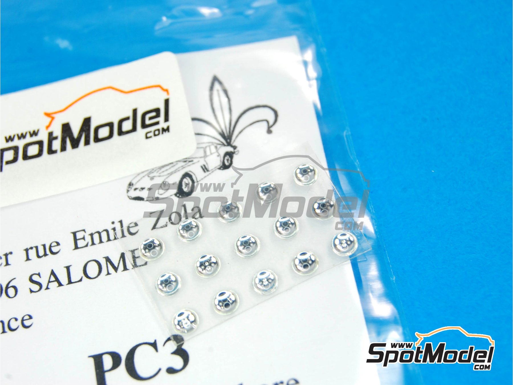 Image 2: Round lights 3 mm | Lights manufactured by Renaissance Models (ref. PC3)