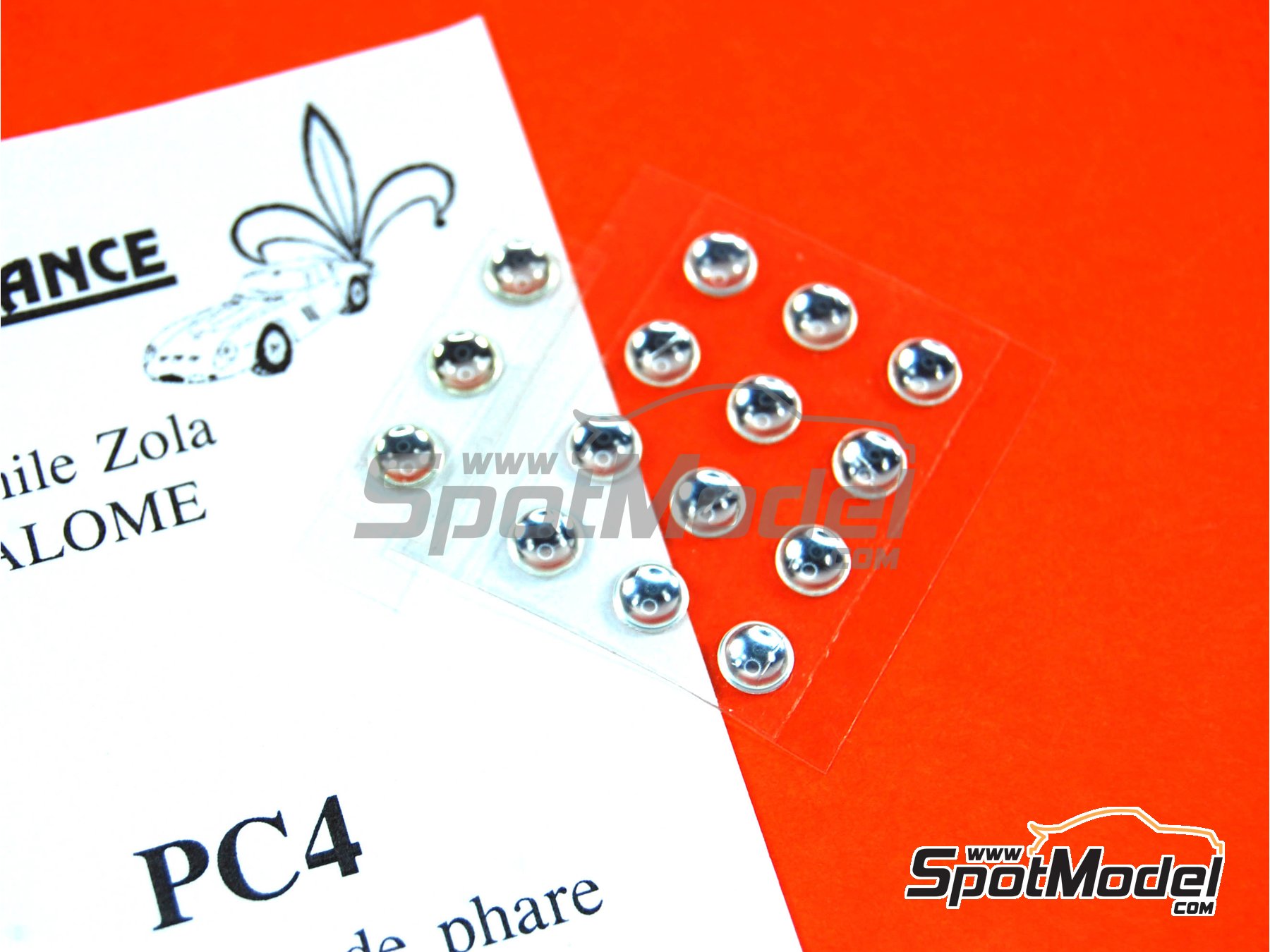 Image 2: Round lights 4 mm | Lights manufactured by Renaissance Models (ref.&nbsp;PC4)