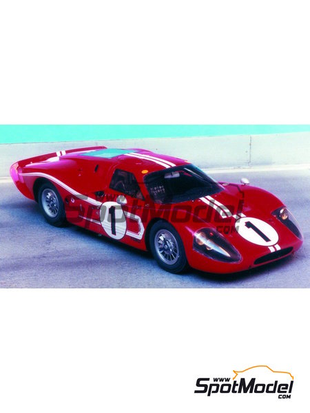 Ford gt40 scale model kit #4