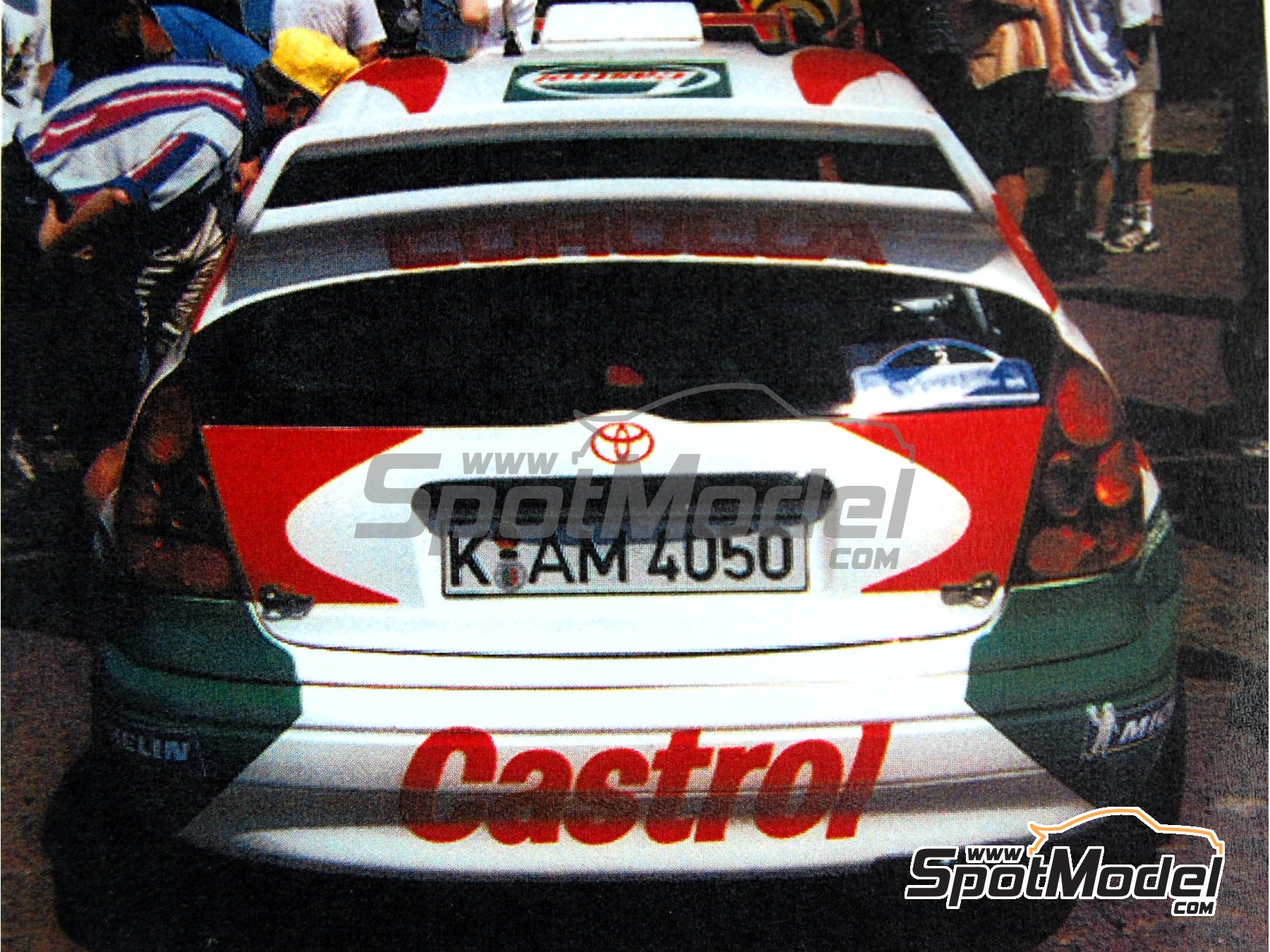 VV24066 RADSTRÖM #12 DECALS 1/24 TOYOTA COROLLA WRC PORTUGAL 1998 
