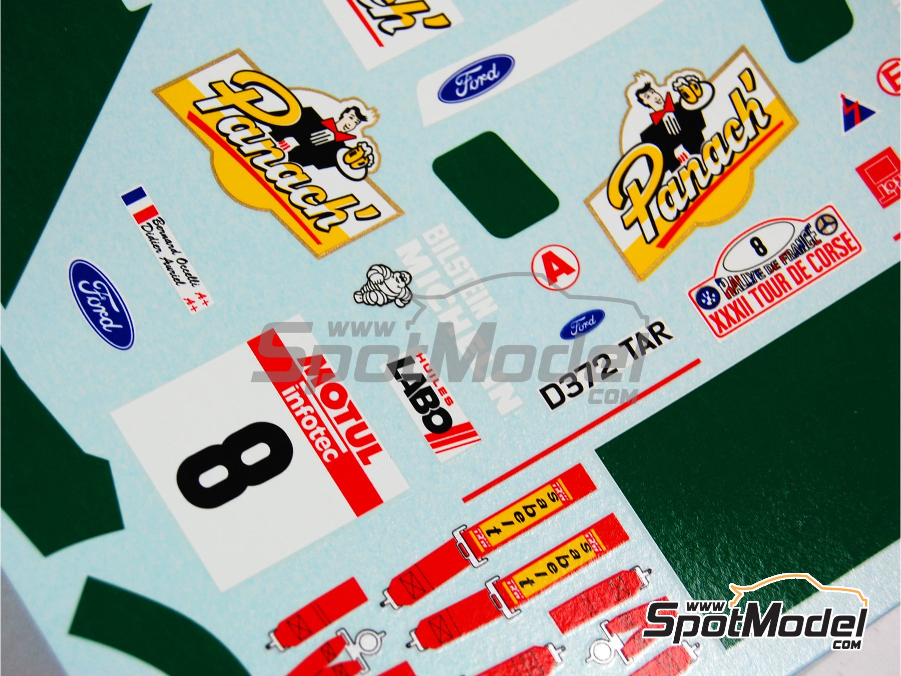Décalcomanies 1/32 Sierra Cosworth Baroni - Tour De Corse 1989, Rallye WRC - Neuf, Référence 0564