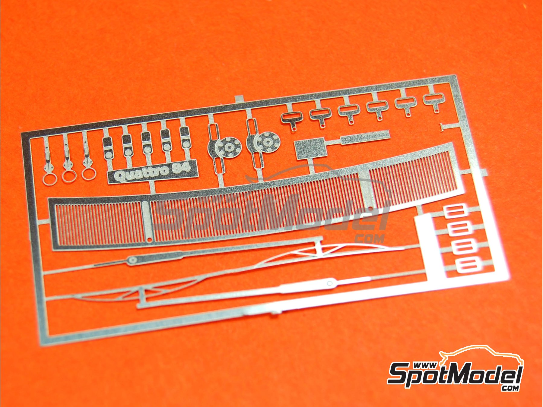 Image 4: Audi Quattro Grupo B -  1982 y 1983 | Transkit en escala 1/24 fabricado por Renaissance Models (ref. TK24-075, tambien TK24/075)