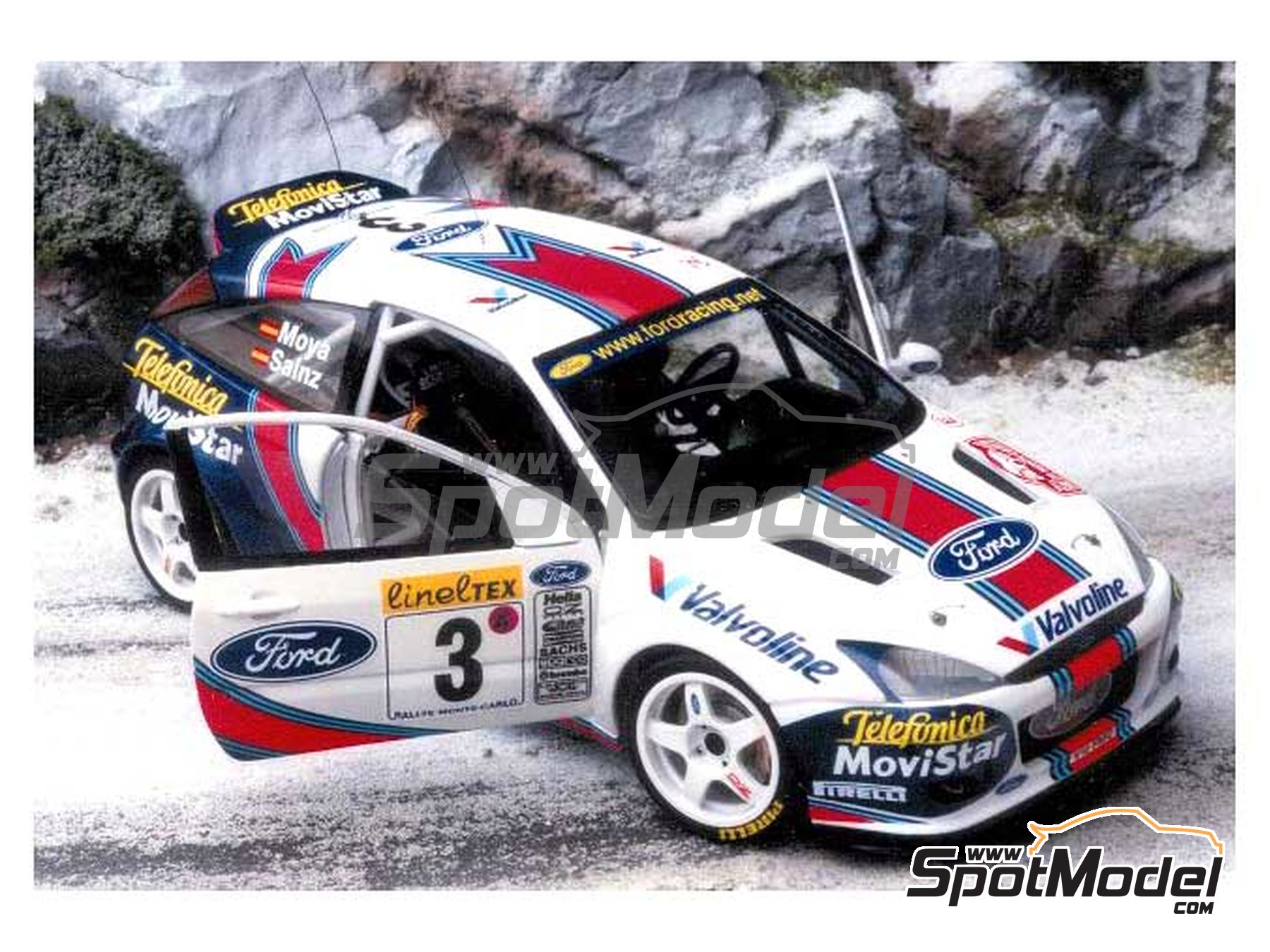 DECALS 1/24 REF 0803 FOCUS WRC DUVAL RALLYE DE FINLANDE 2004 1000 LAKES RALLY