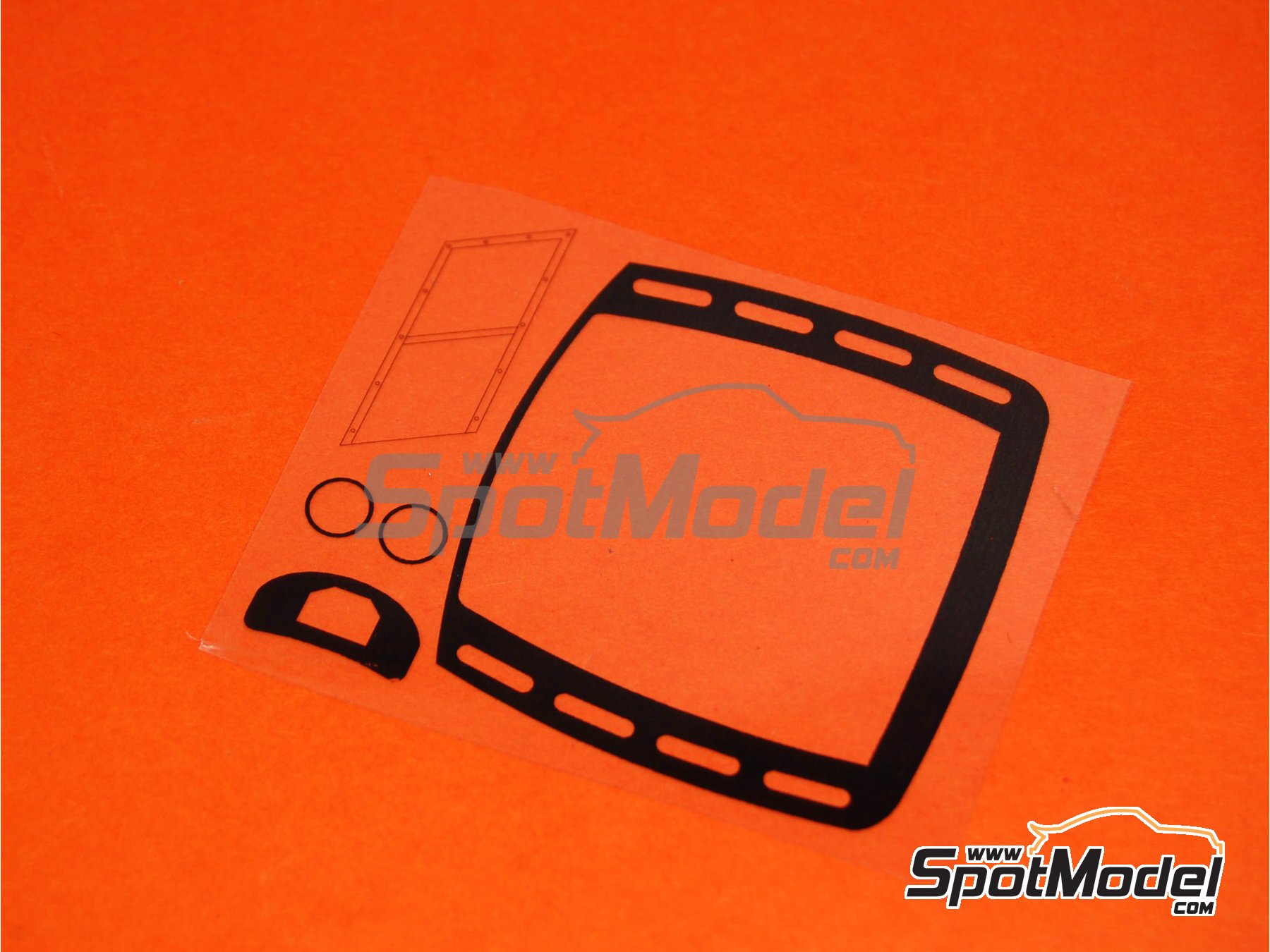 Image 8: Ferrari 360 Modena patrocinado por Risi - 24 Horas de Le Mans 2003 | Decoración en escala 1/24 fabricado por Renaissance Models (ref. TK24-162DS, tambien TK24/162DS)