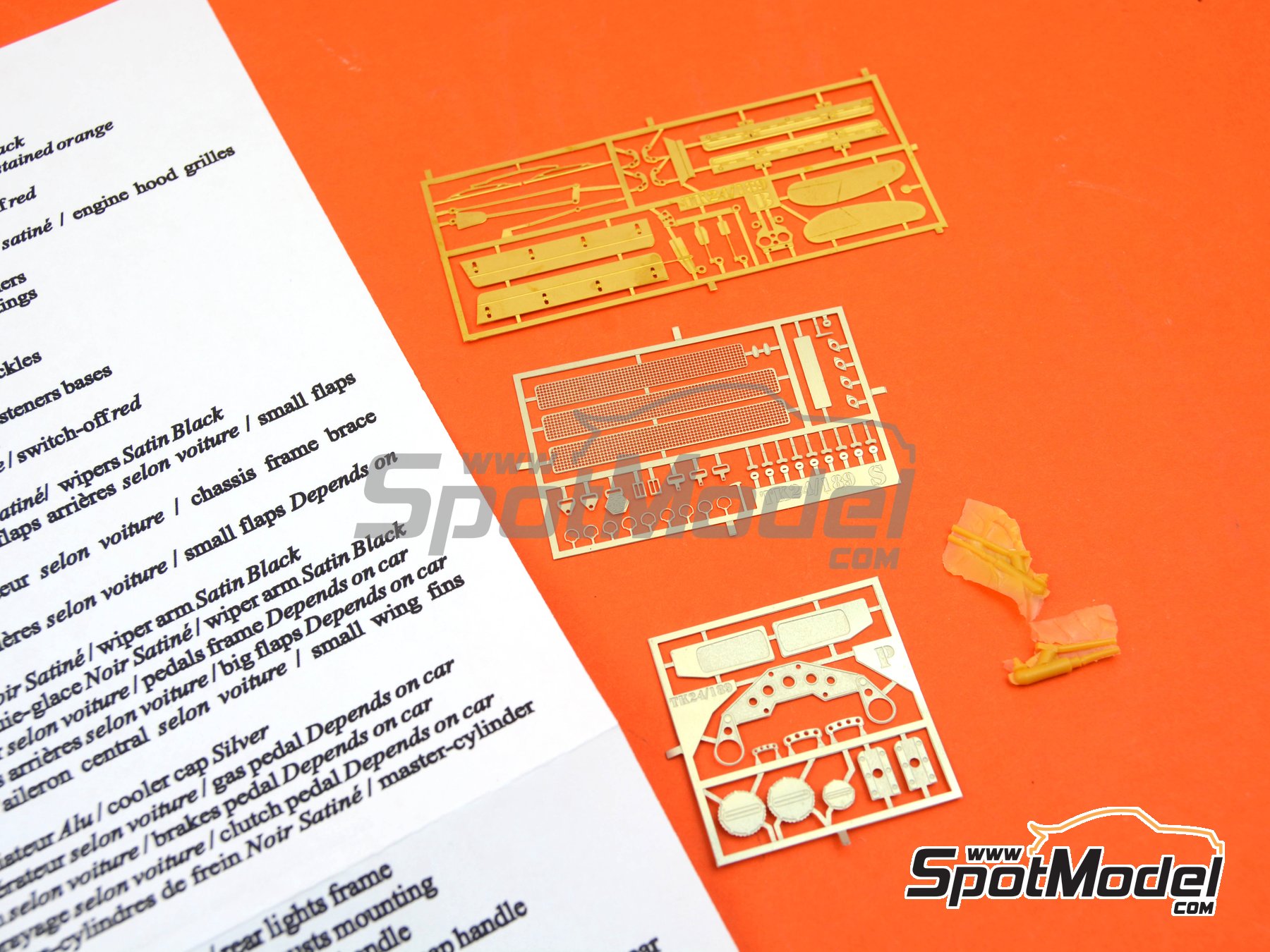 Image 5: Porsche 917K | Detail up set in 1/24 scale manufactured by Renaissance Models (ref.&nbsp;TK24-189, also TK24/189)