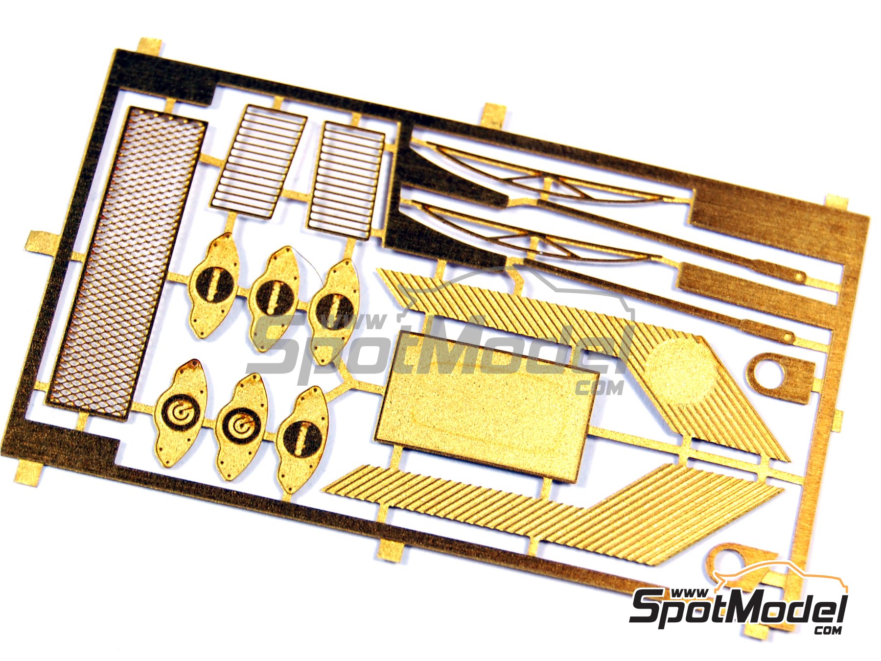Image 6: Fiat 131 Abarth Group 4 | Detail up set in 1/24 scale manufactured by Renaissance Models (ref.&nbsp;TK24-202, also TK24/202)